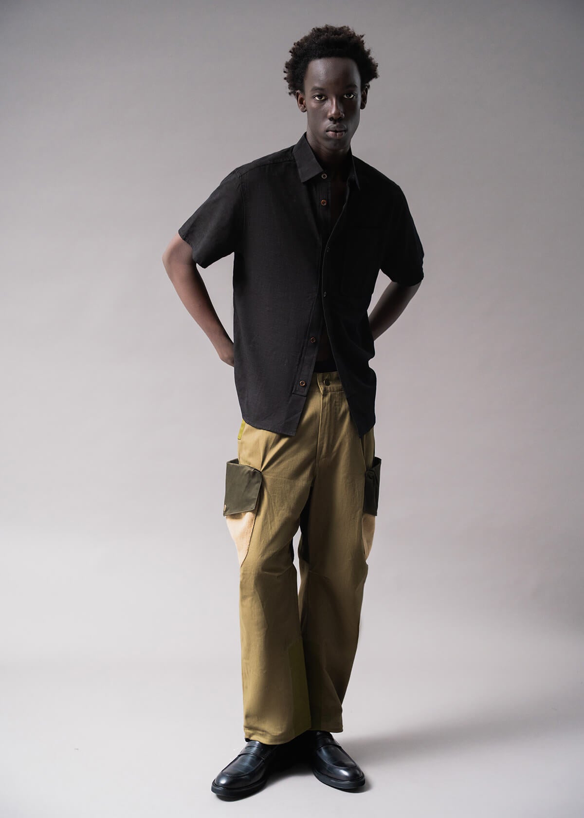 Offset Slub Black | Modern Menswear by yycbvcnbmmnbm