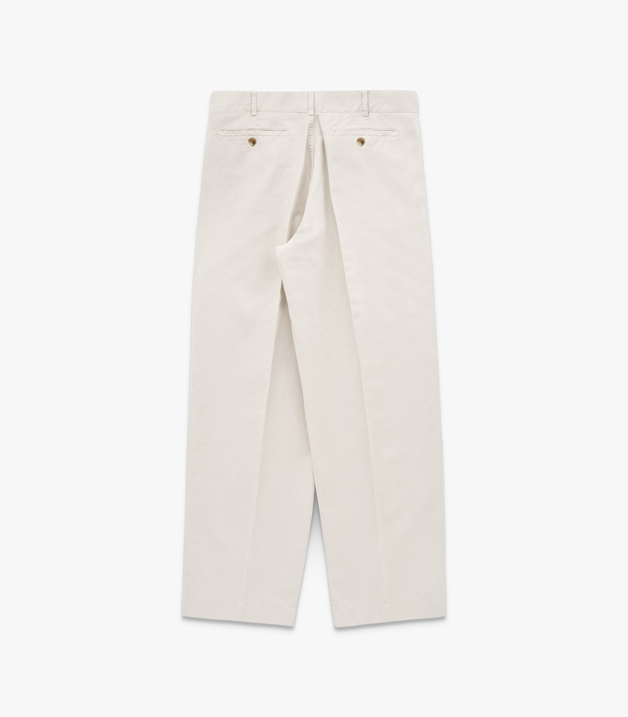Canal Pleated Twill Cotton & Linen Pant | Modern Menswear by yycbvcnbmmnbm
