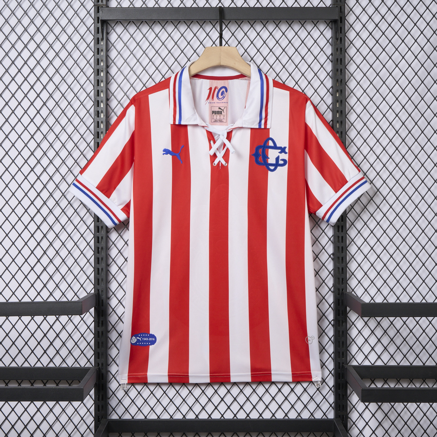 AlphaJersey-Retro Chivas de Guadalajara 2016-17 110-Years Anniversary Jersey