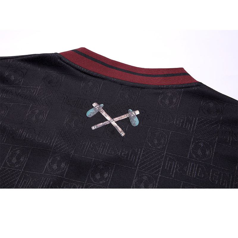 AlphaJersey-Retro Iron Maiden 2016 Black Jersey