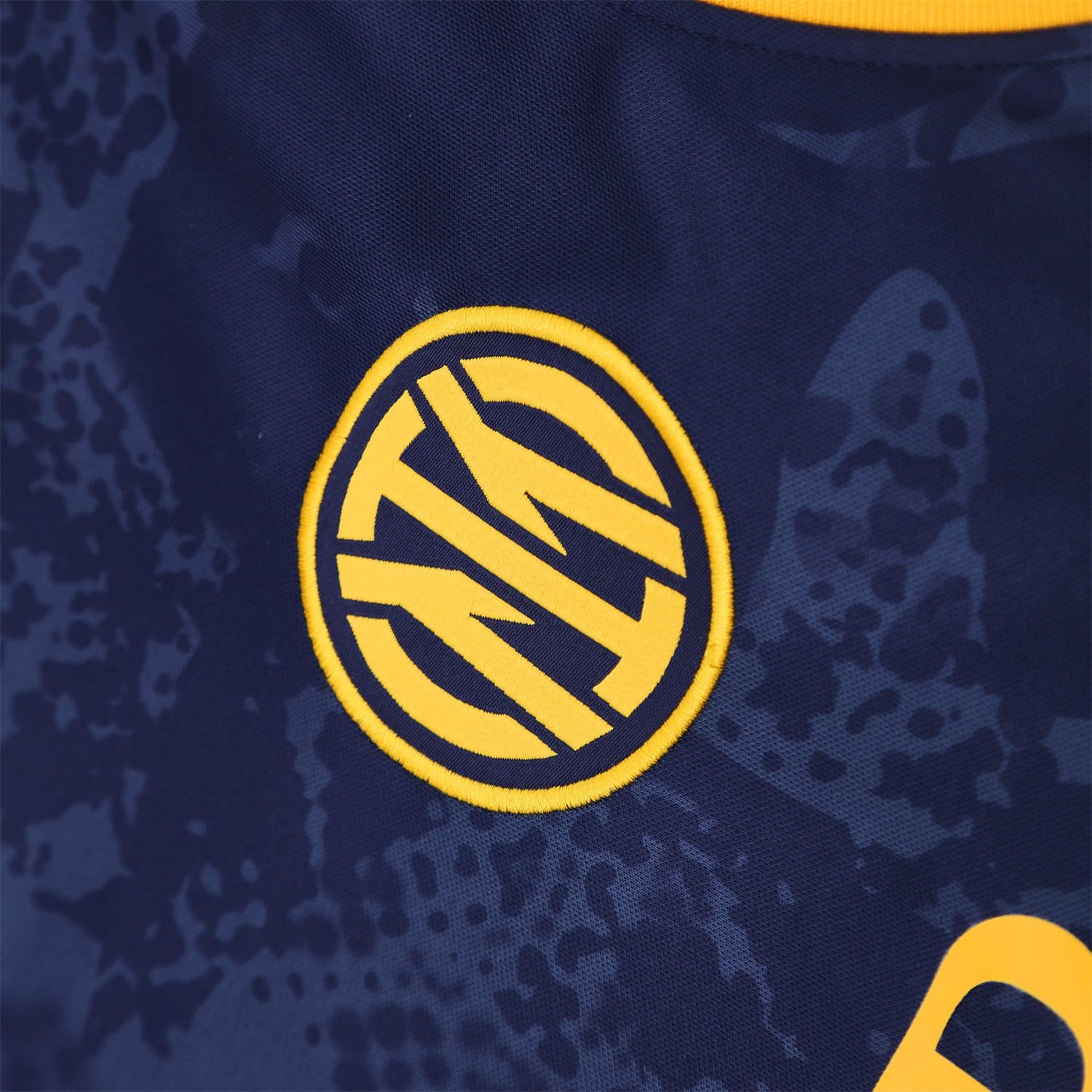 AlphaJersey-Inter Milan 25-26 Vest Training Set - Deep Blue Camouflage