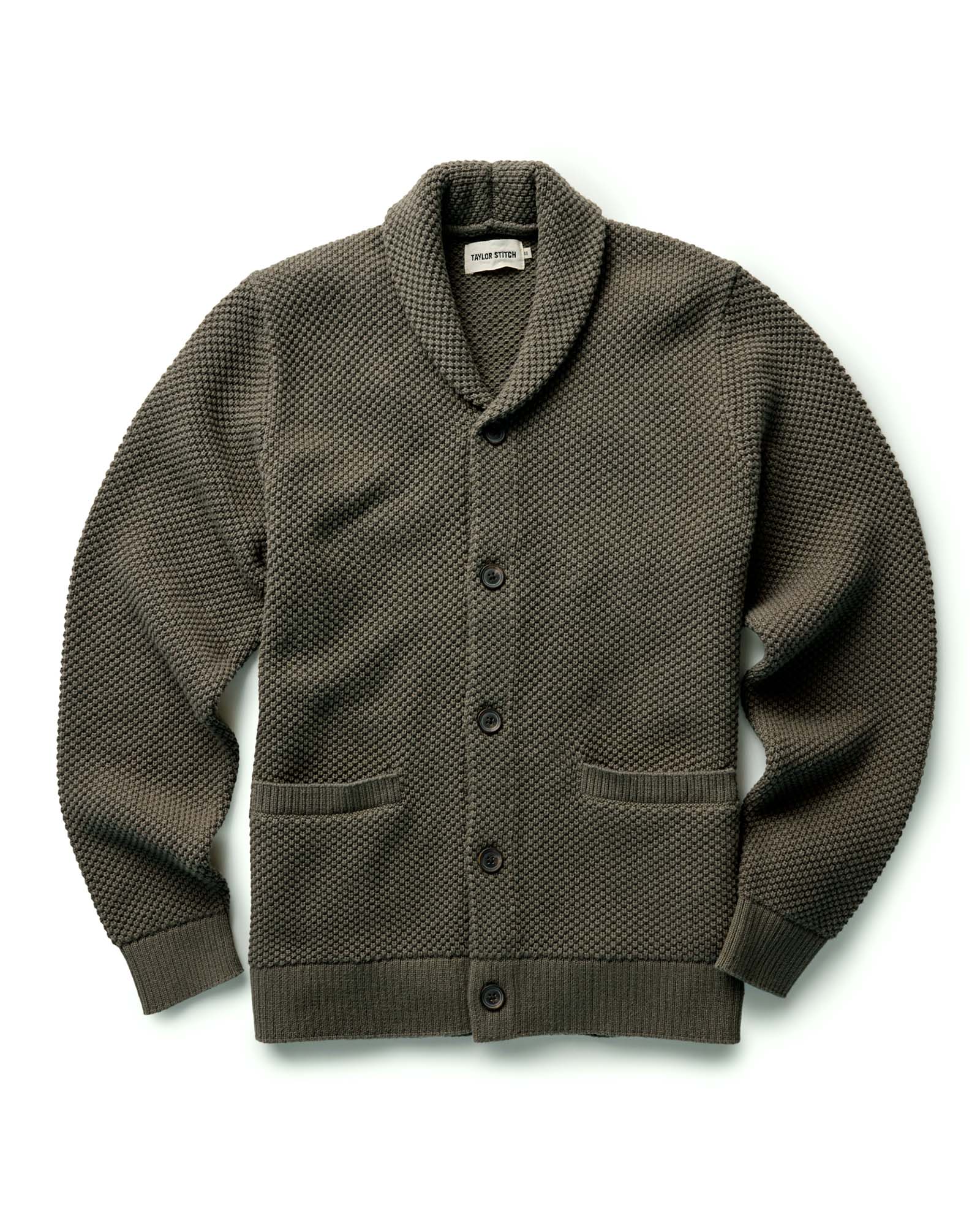 The Crawford Sweater in Fatigue Olive | Modern Menswear by yycbvcnbmmnbm