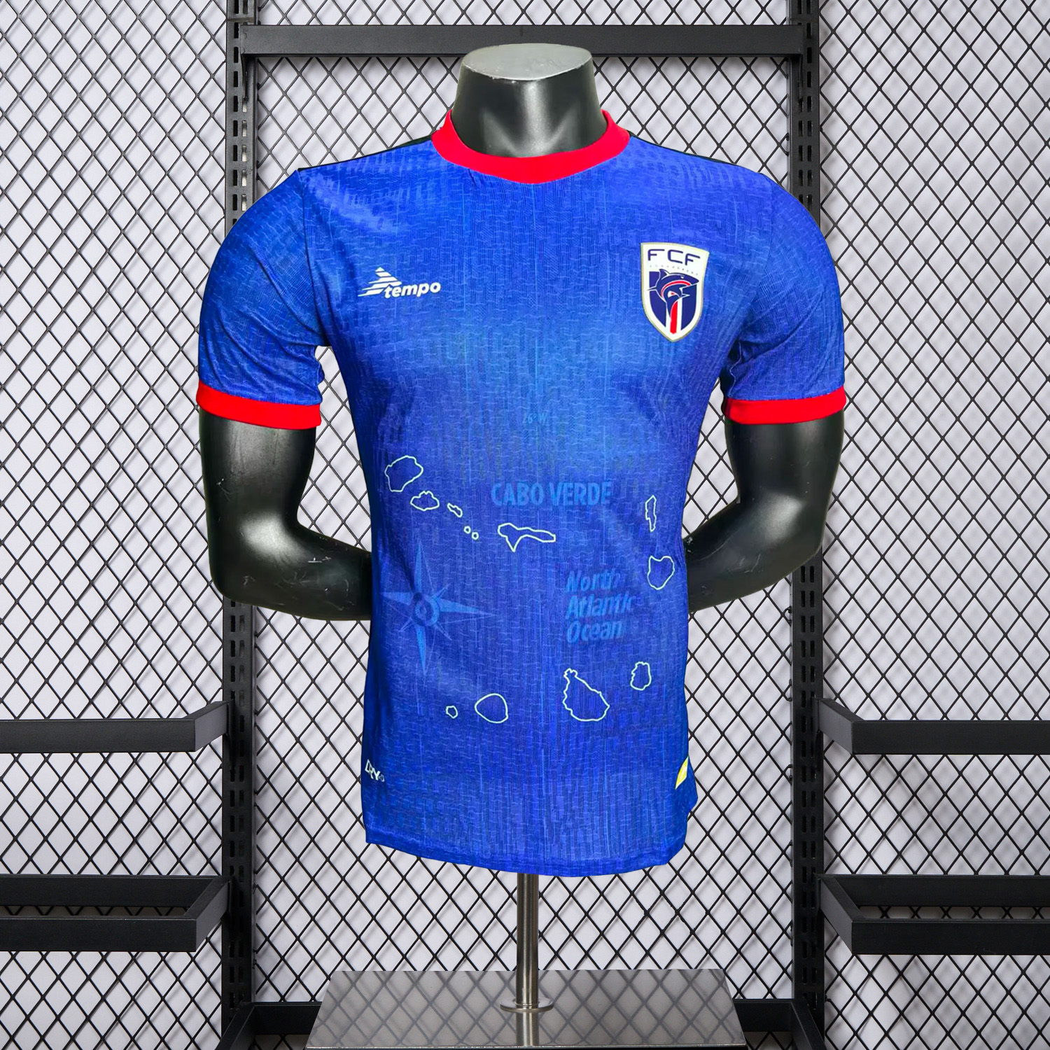 AlphaJersey-Cabo Verde 2026 Home Jersey - Player Version