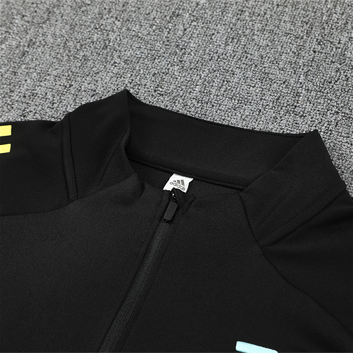 AlphaJersey-Juventus 25-26 Long Sleeve Training Set - Black Top and Black Pants