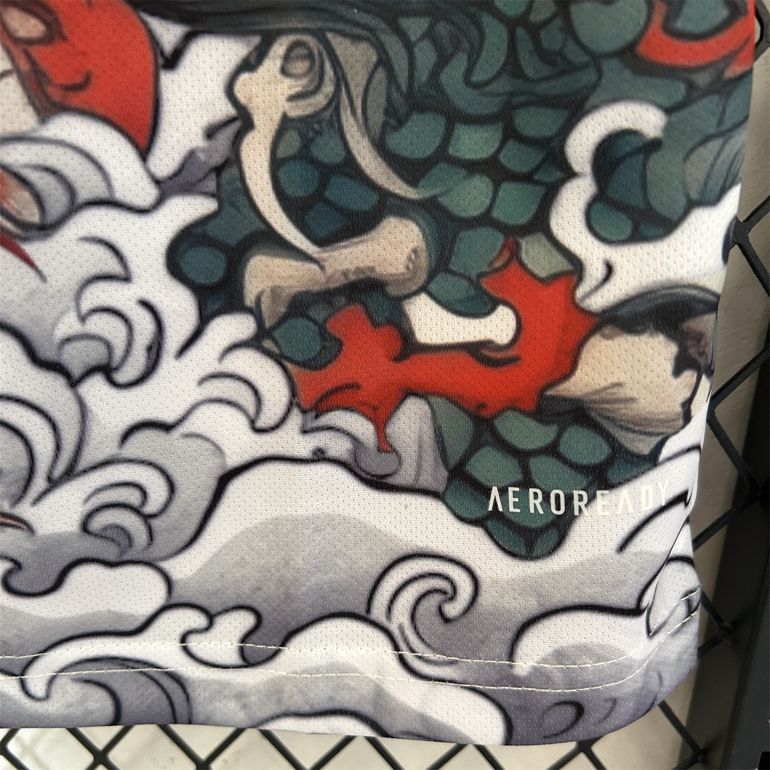 AlphaJersey-Japan 25-26 Y3 Green Dragon Roar White Jersey - Fans Version