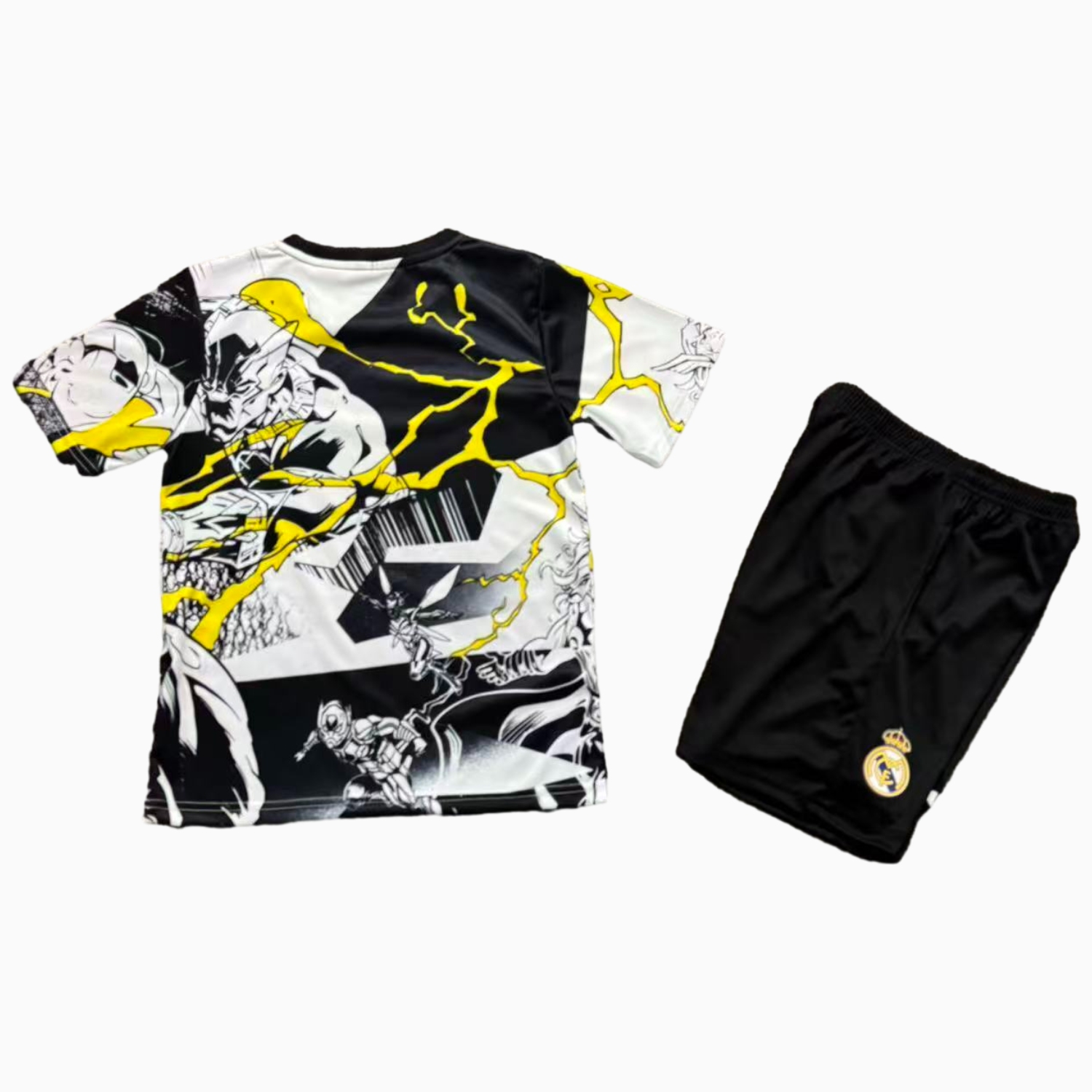 AlphaJersey-Real Madrid 25-26 Thunder Comics Pre-Match Special Kids Kit