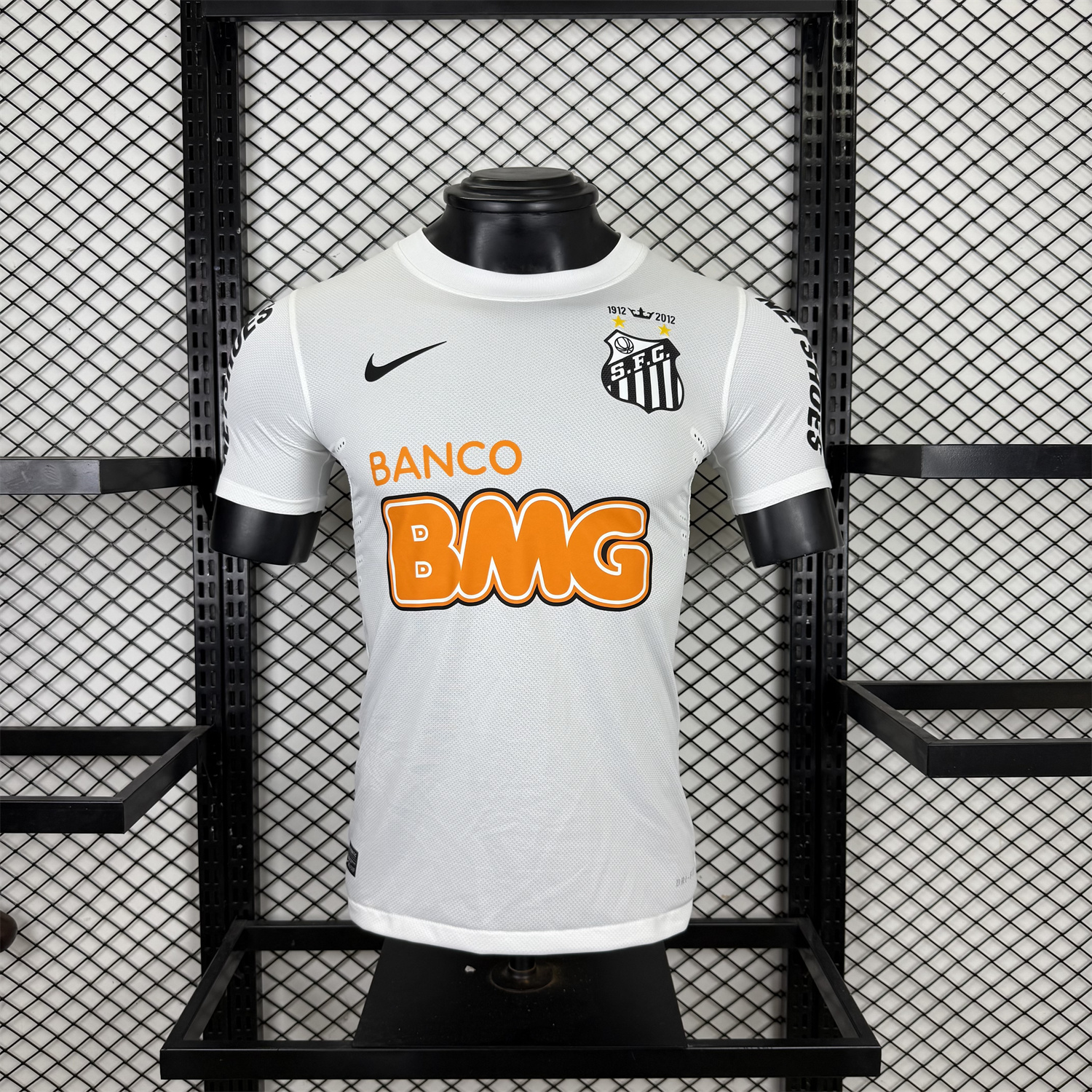 AlphaJersey-Retro Santos 2012 Home Jersey - Player Version