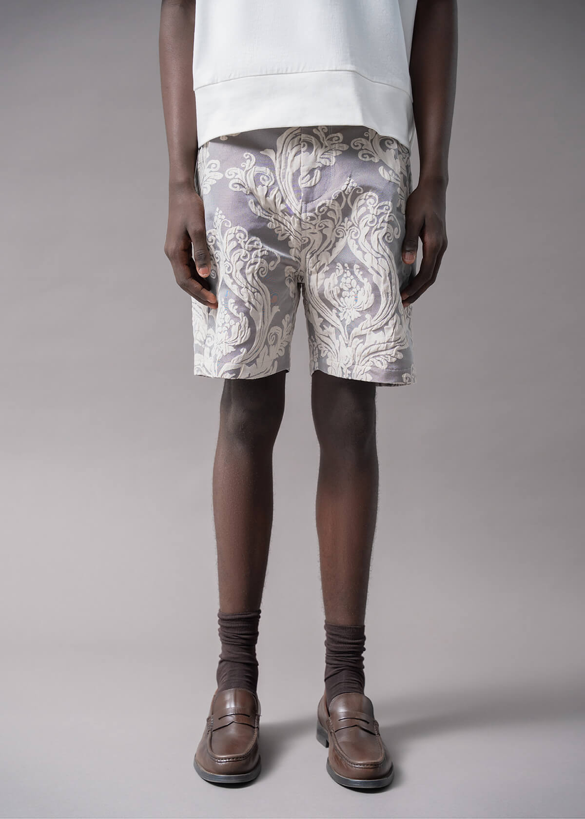 Hand Loom Jacquard Short | Modern Menswear by yycbvcnbmmnbm
