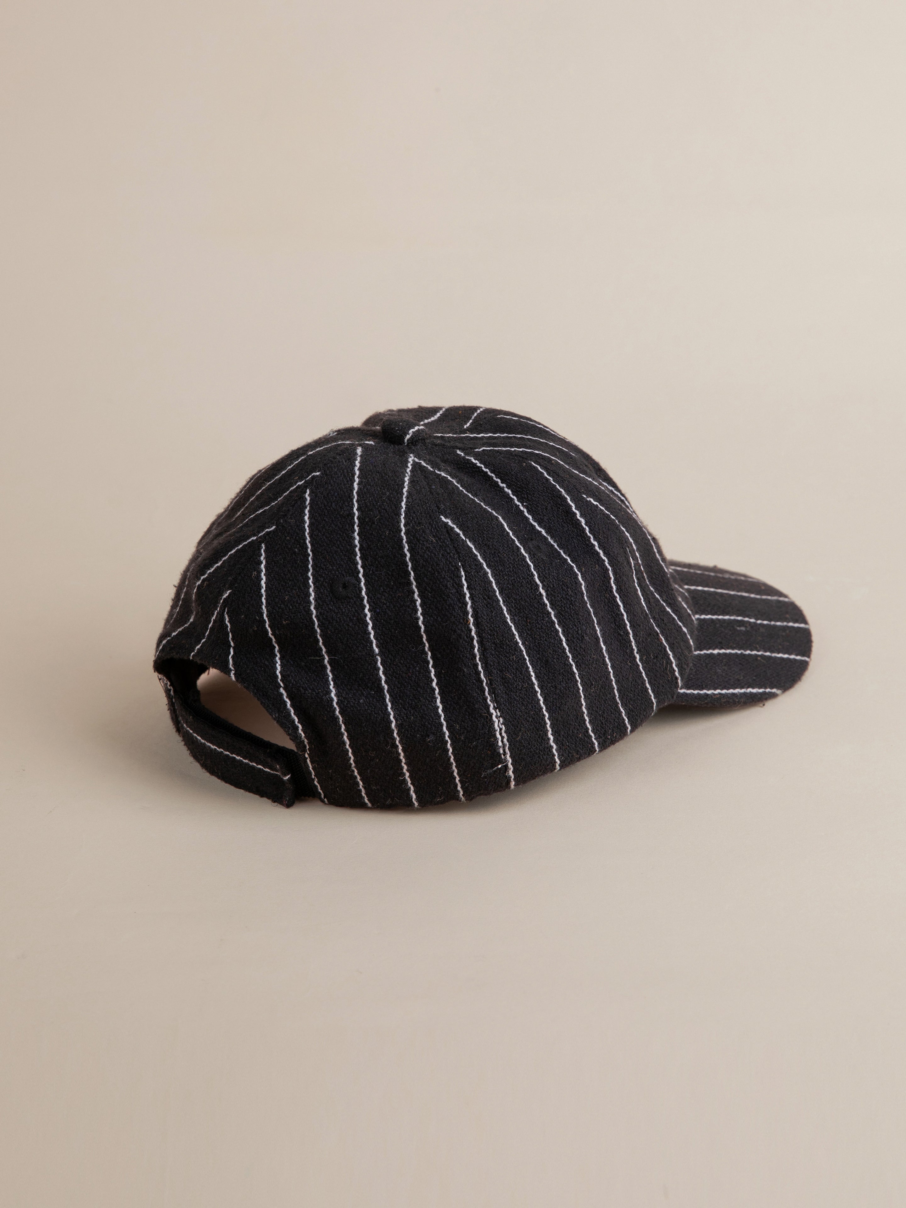 Pinstripe Lion Cap | Modern Menswear by yycbvcnbmmnbm