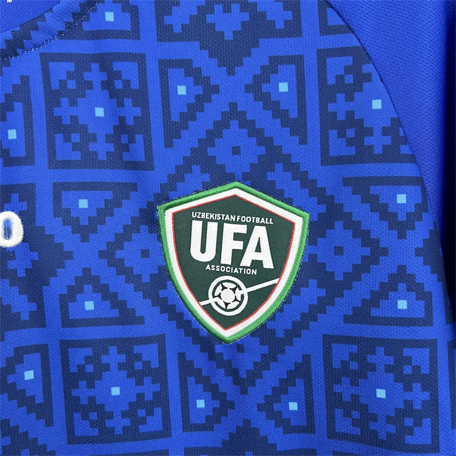 AlphaJersey-Uzbekistan 2026 Home Jersey - Fans Version