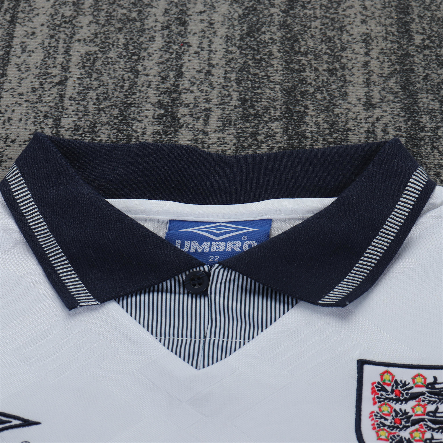 AlphaJersey-Retro England 1990 Home Kids Kit