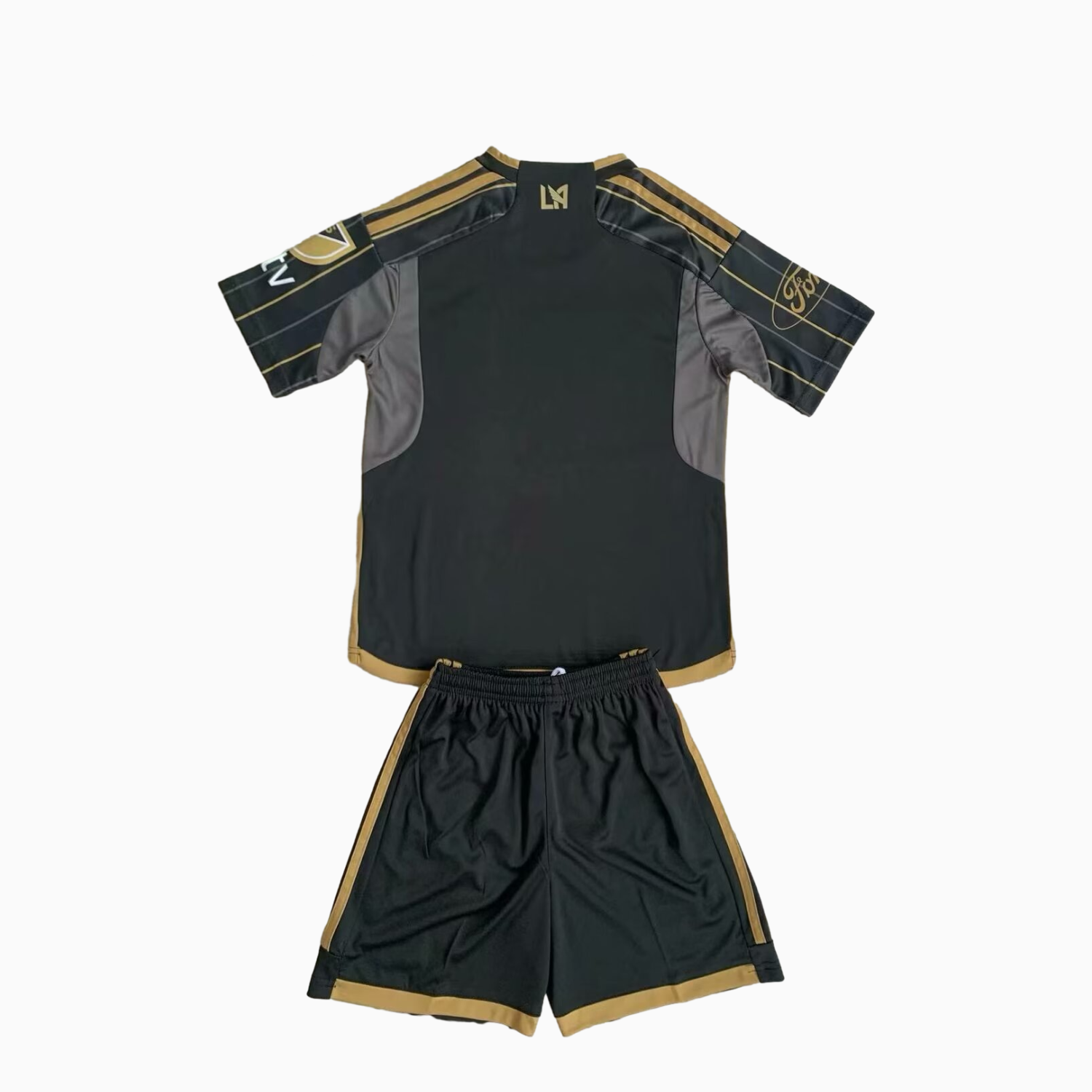 AlphaJersey-Los Angeles FC 2025 Home Men's Adult Jersey Set - Fans Version