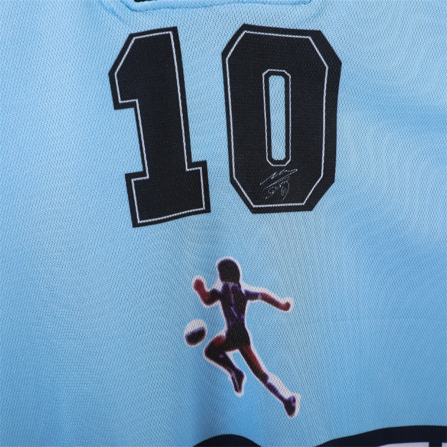 AlphaJersey-Retro Argentina 2001 Home Maradona Commemorative Jersey