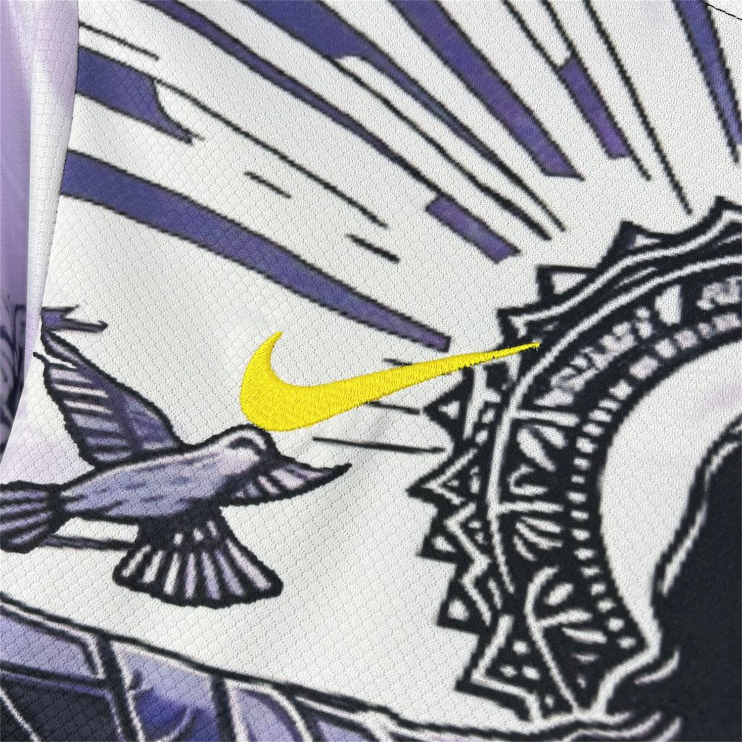 AlphaJersey-Brazil 25-26 Dark Purple Jesus Statue Special Jersey - Fans Version