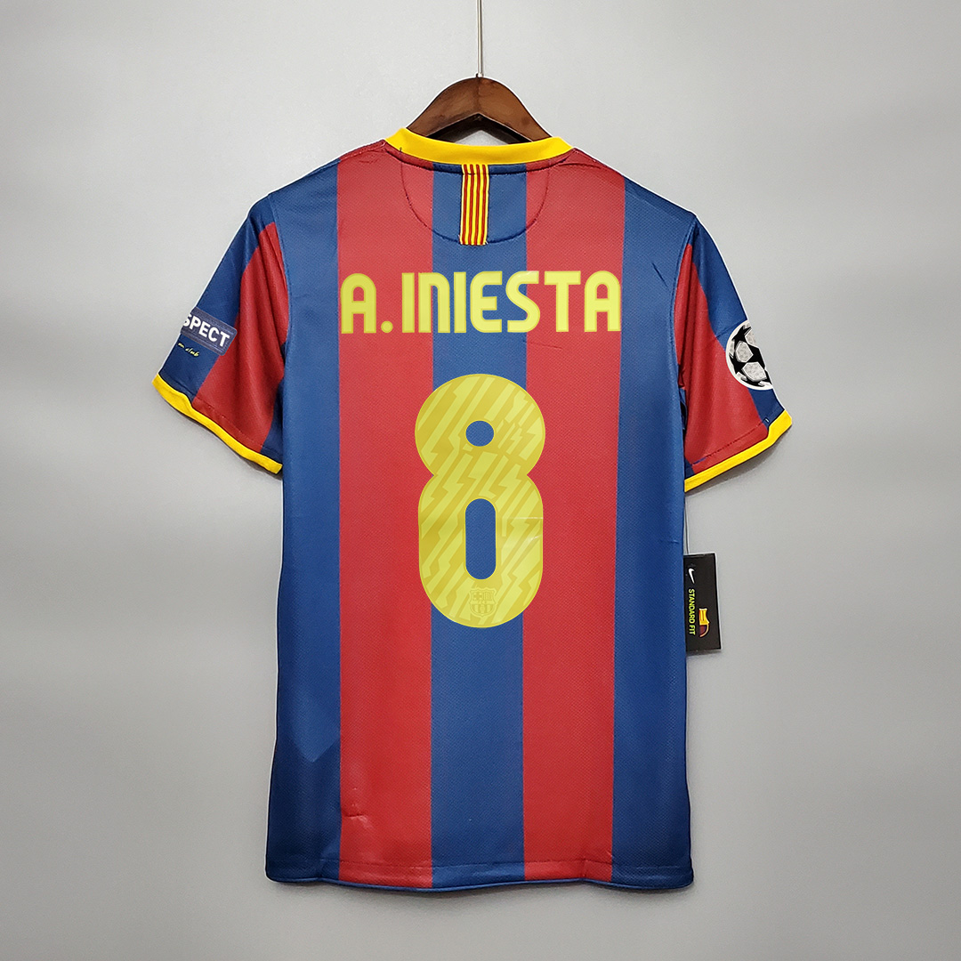 AlphaJersey-Retro Barcelona 10-11 Home Stadium Jersey