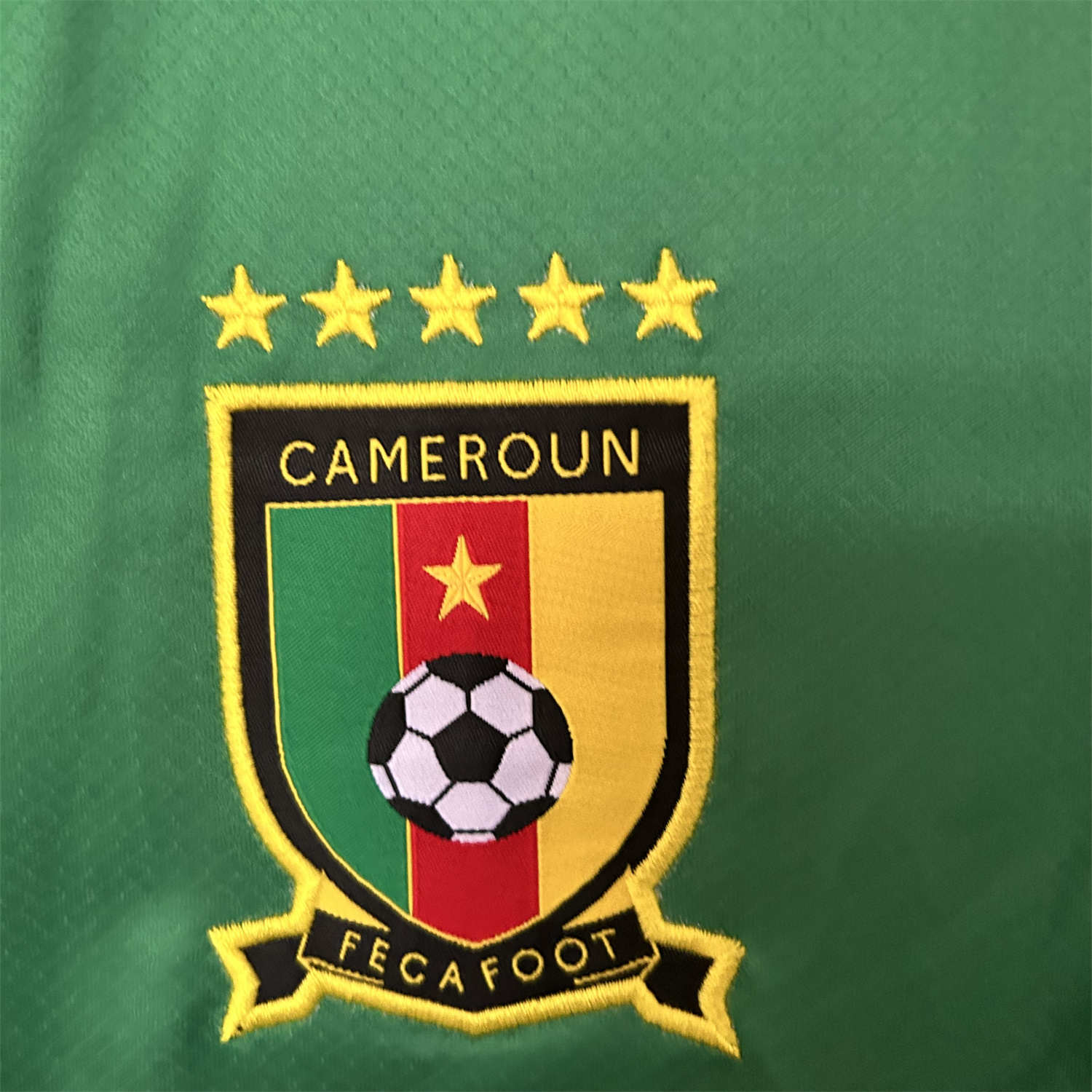 AlphaJersey-Cameroon 25-26 Home Jersey - Fans Version