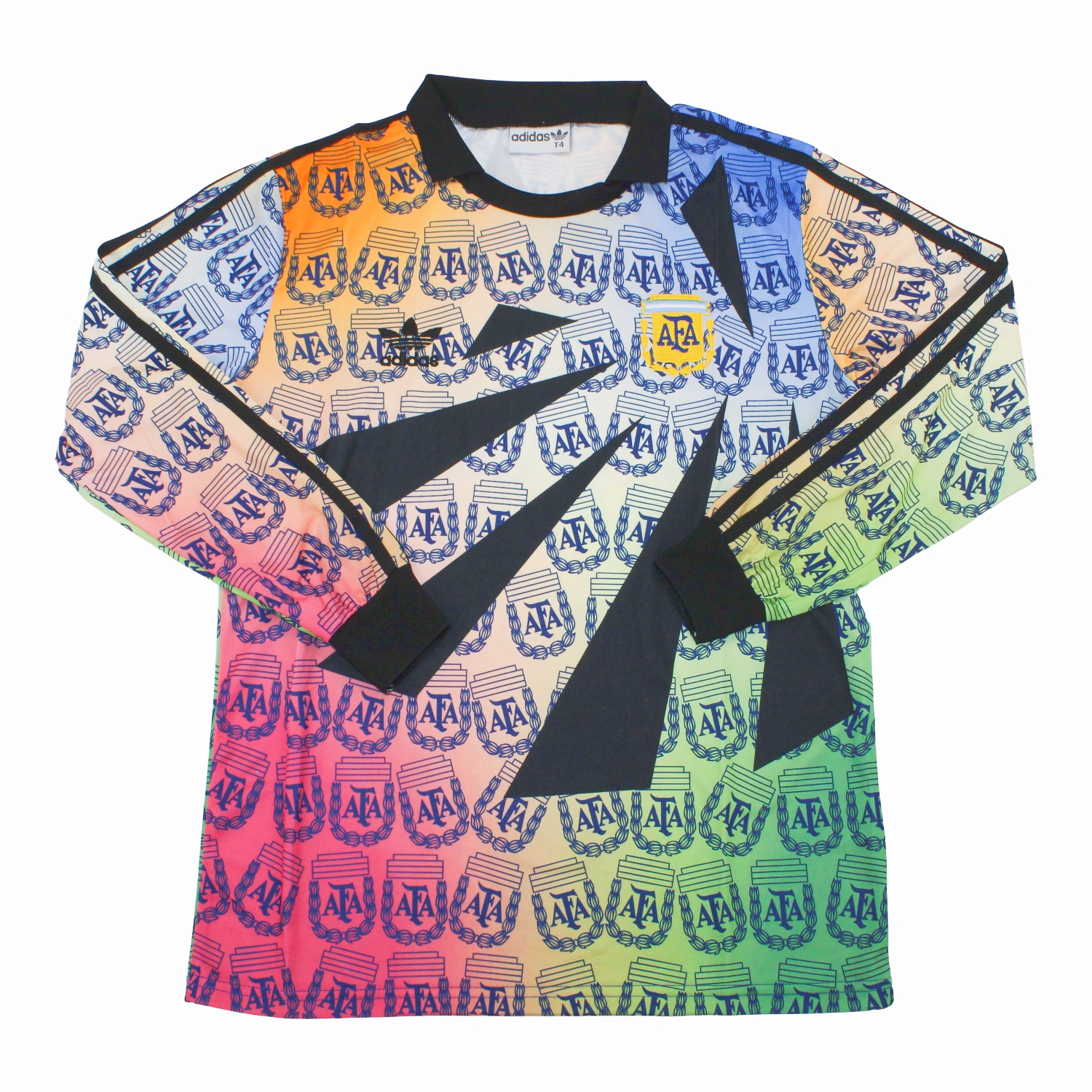 AlphaJersey-Retro Argentina 1994 Multicolor Goalkeeper Long Sleeves Jersey