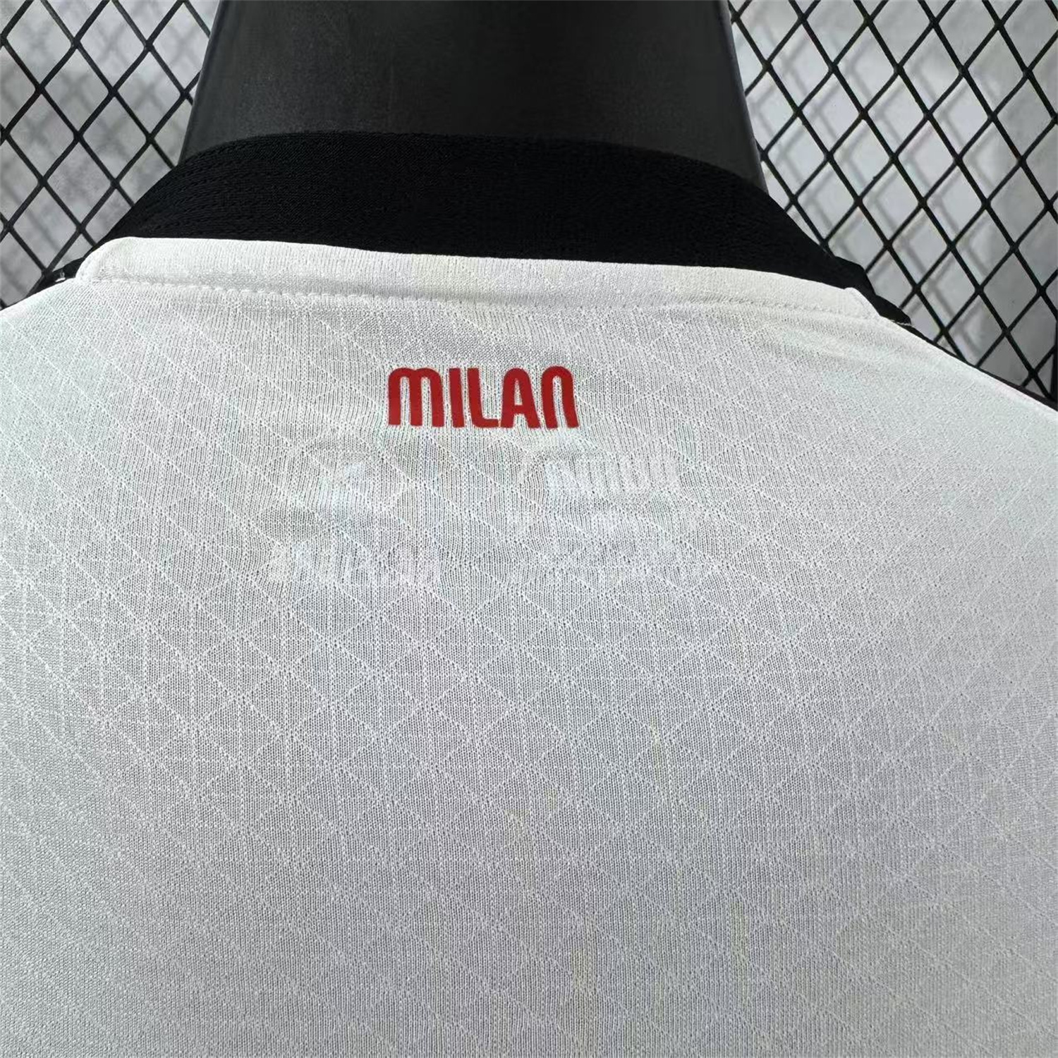 AlphaJersey-AC Milan 25-26 Away White Long Sleeves Jersey - Player Version