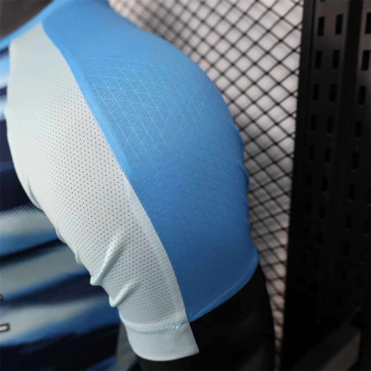 AlphaJersey-Marseille 25-26 Blue Gradient Training Jersey - Player Version