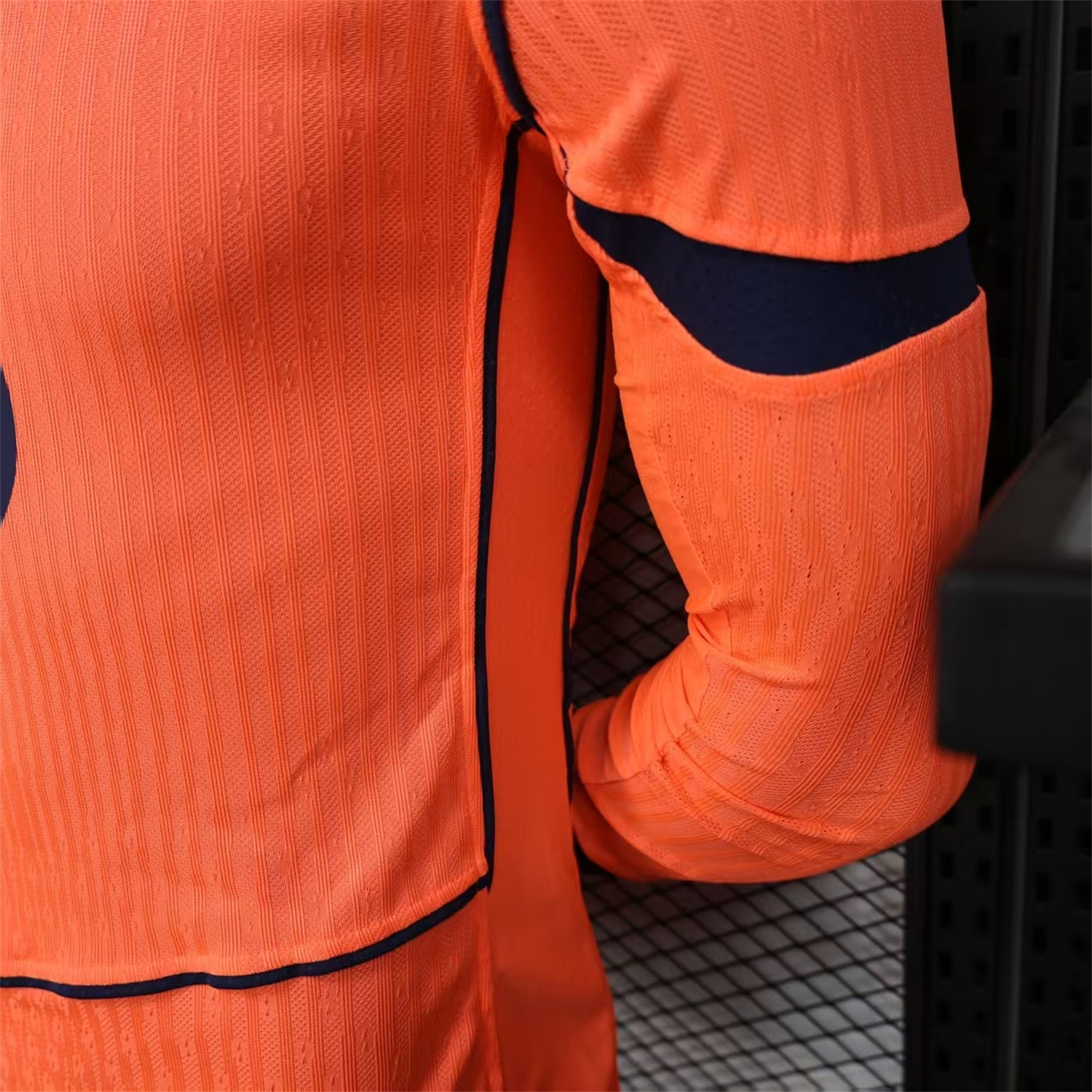 AlphaJersey-Barcelona 25-26 Third Orange Long Sleeves Jersey - Player Version