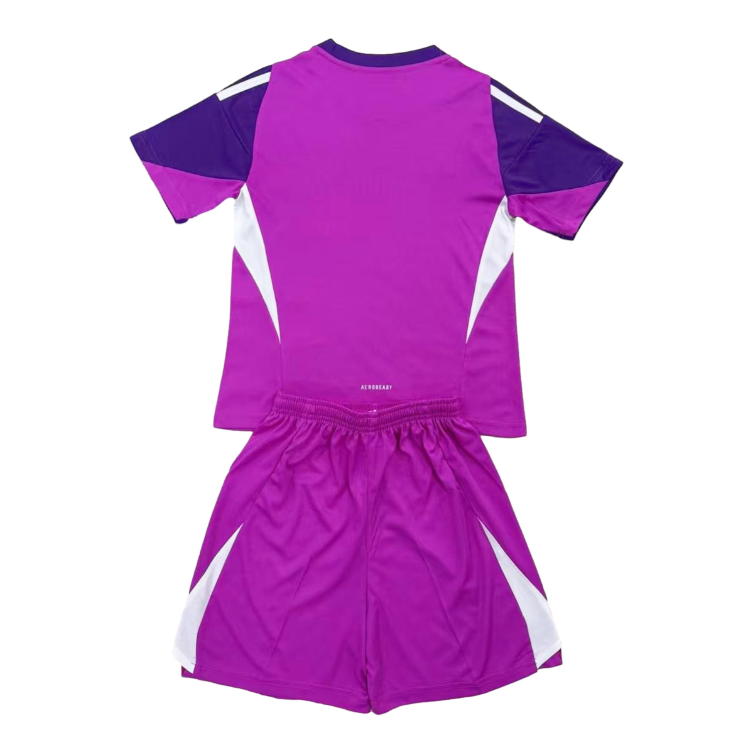 AlphaJersey-Los Angeles FC 2025 Purple Goalkeeper Kids Kit