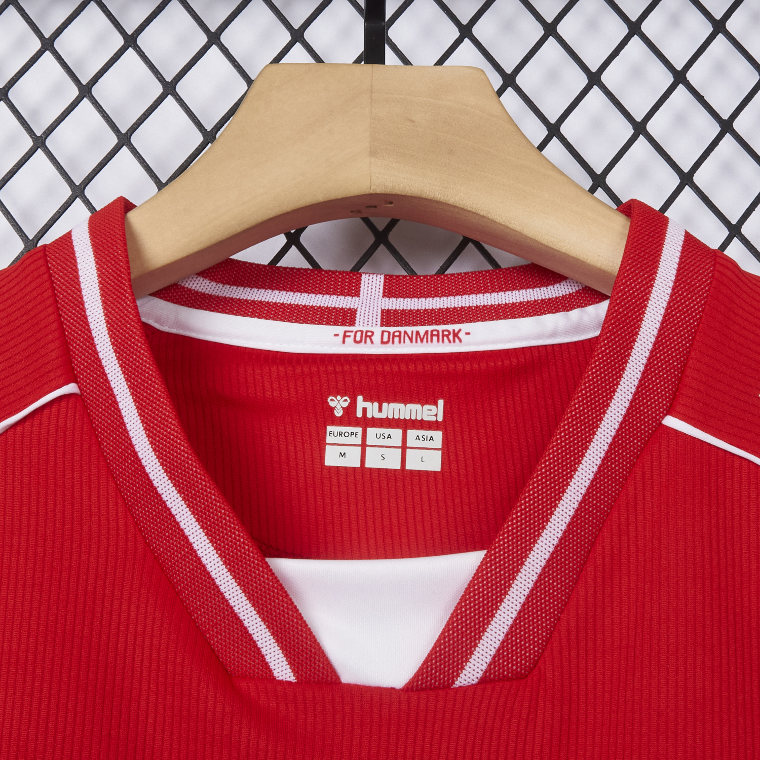 AlphaJersey-Denmark 2026 Home Jersey - Fans Version