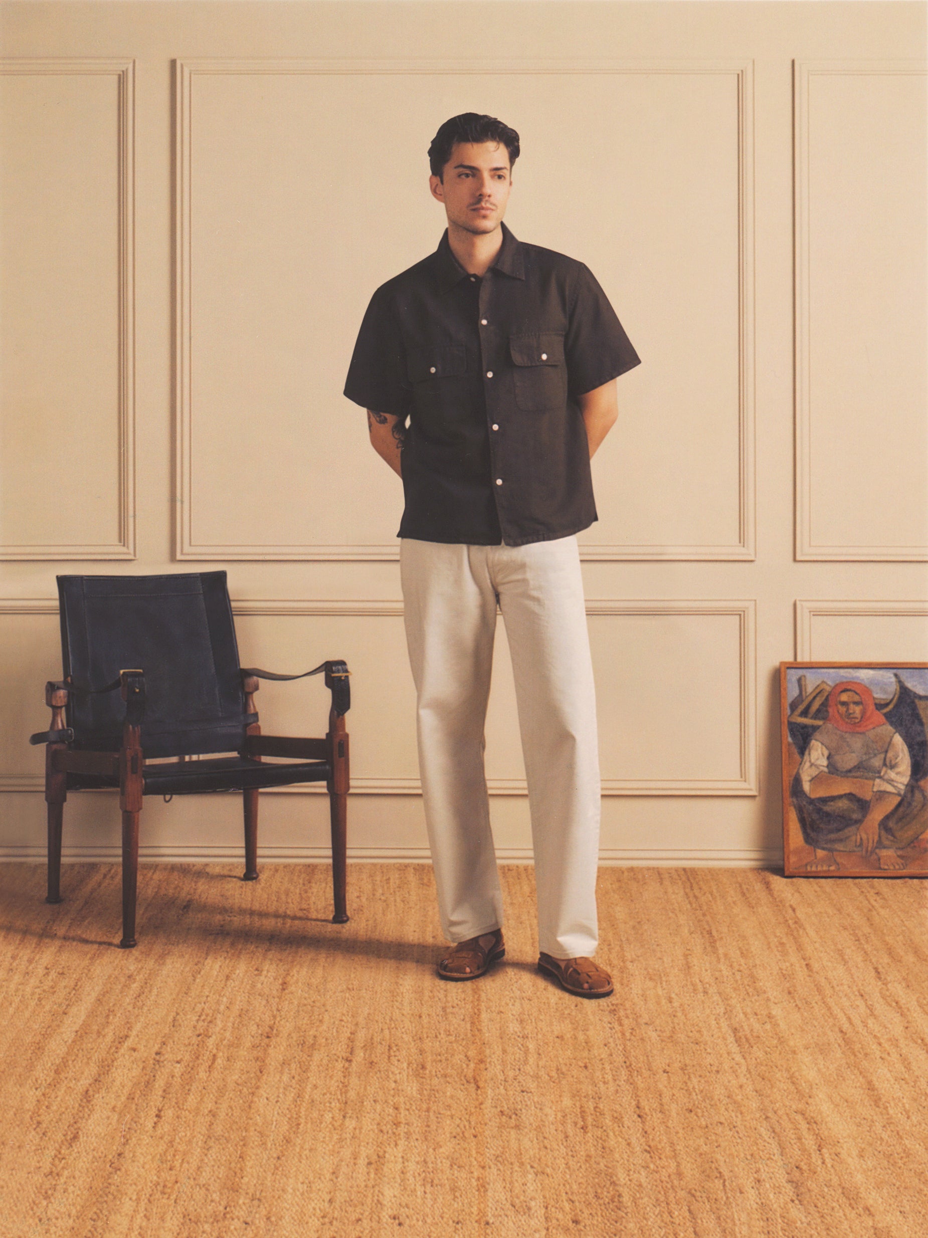 Mar Cotton & Linen Shirt | Modern Menswear by yycbvcnbmmnbm