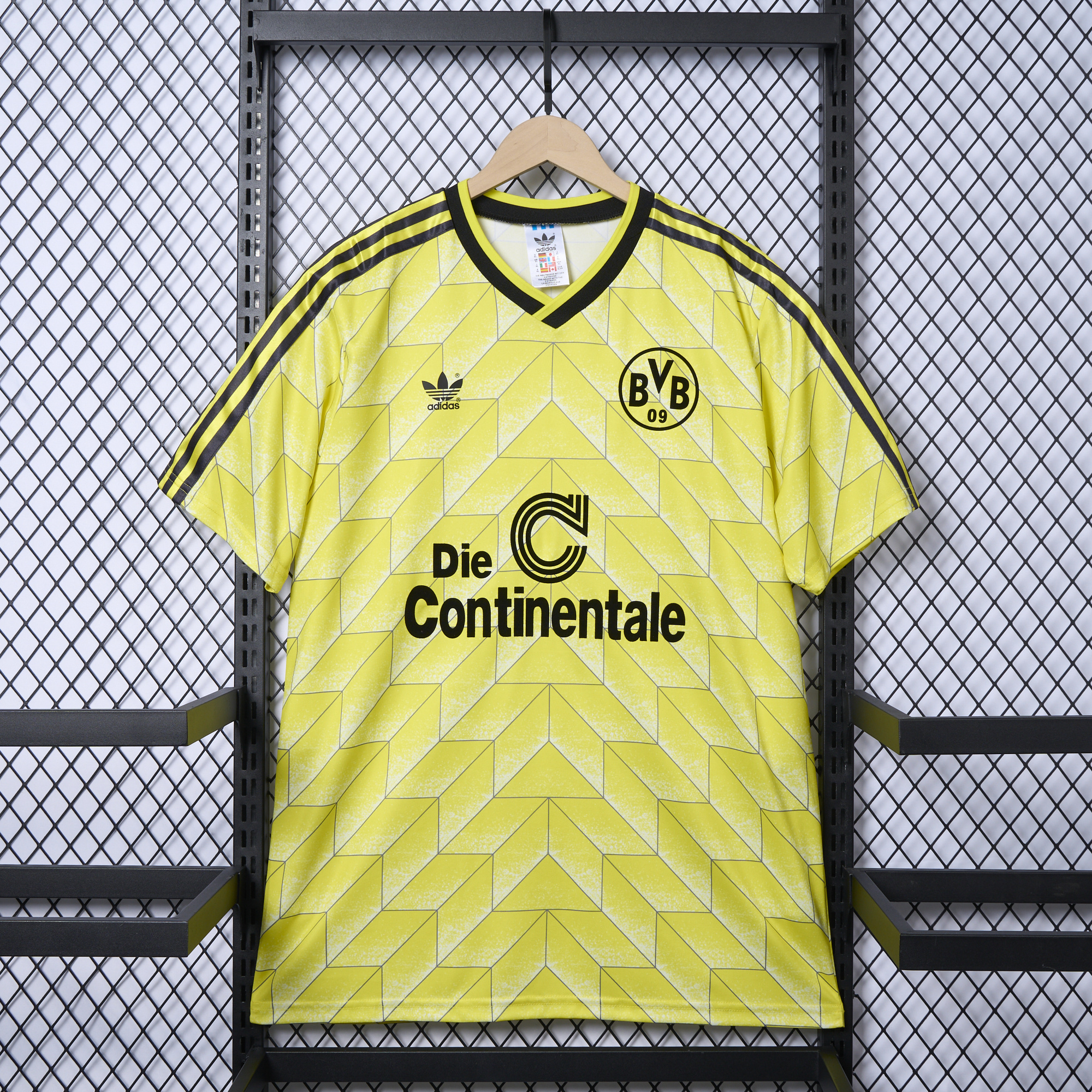 AlphaJersey-Dortmund Retro 1988 Home Shirt