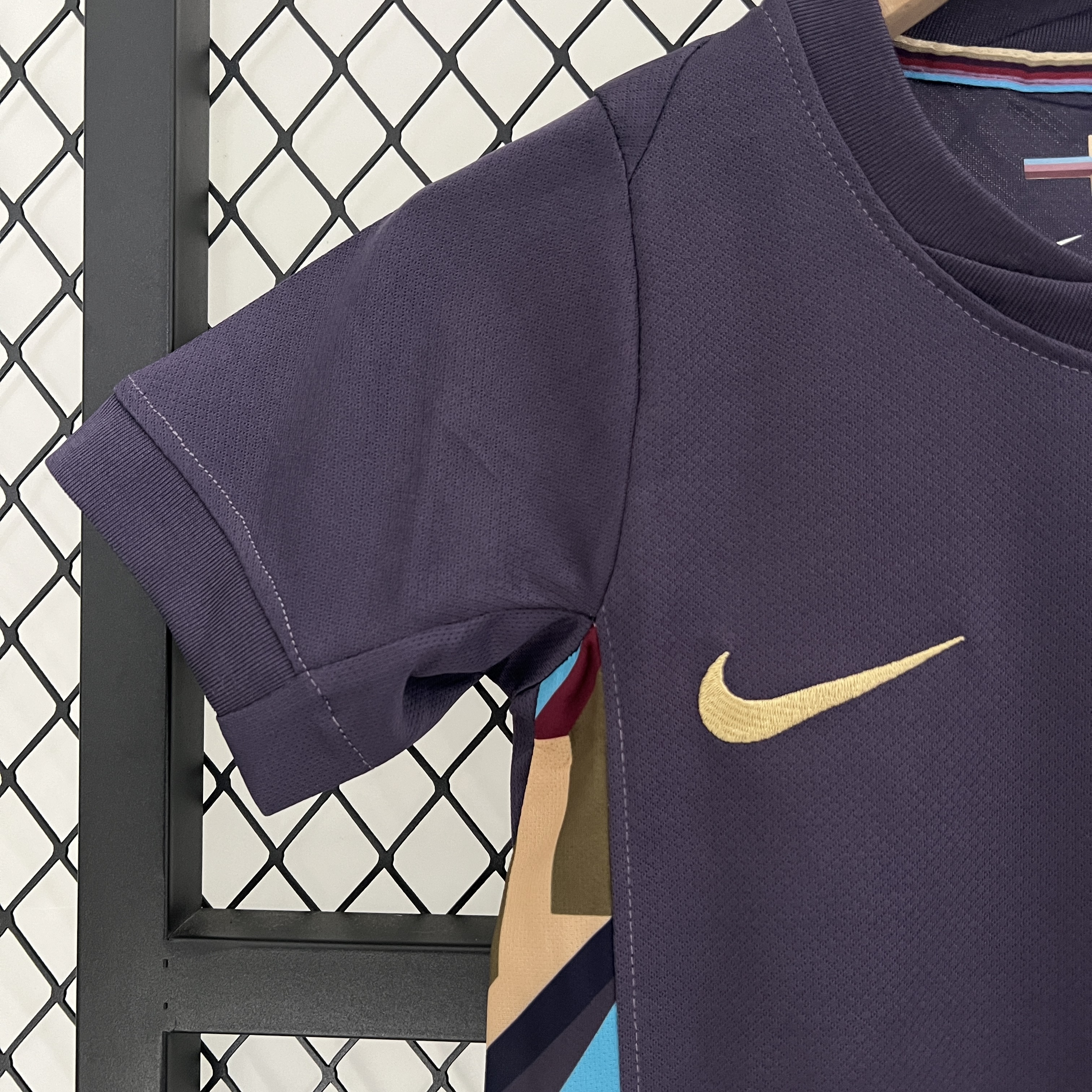 AlphaJersey-England 2024 Away Stadium Kids Kit