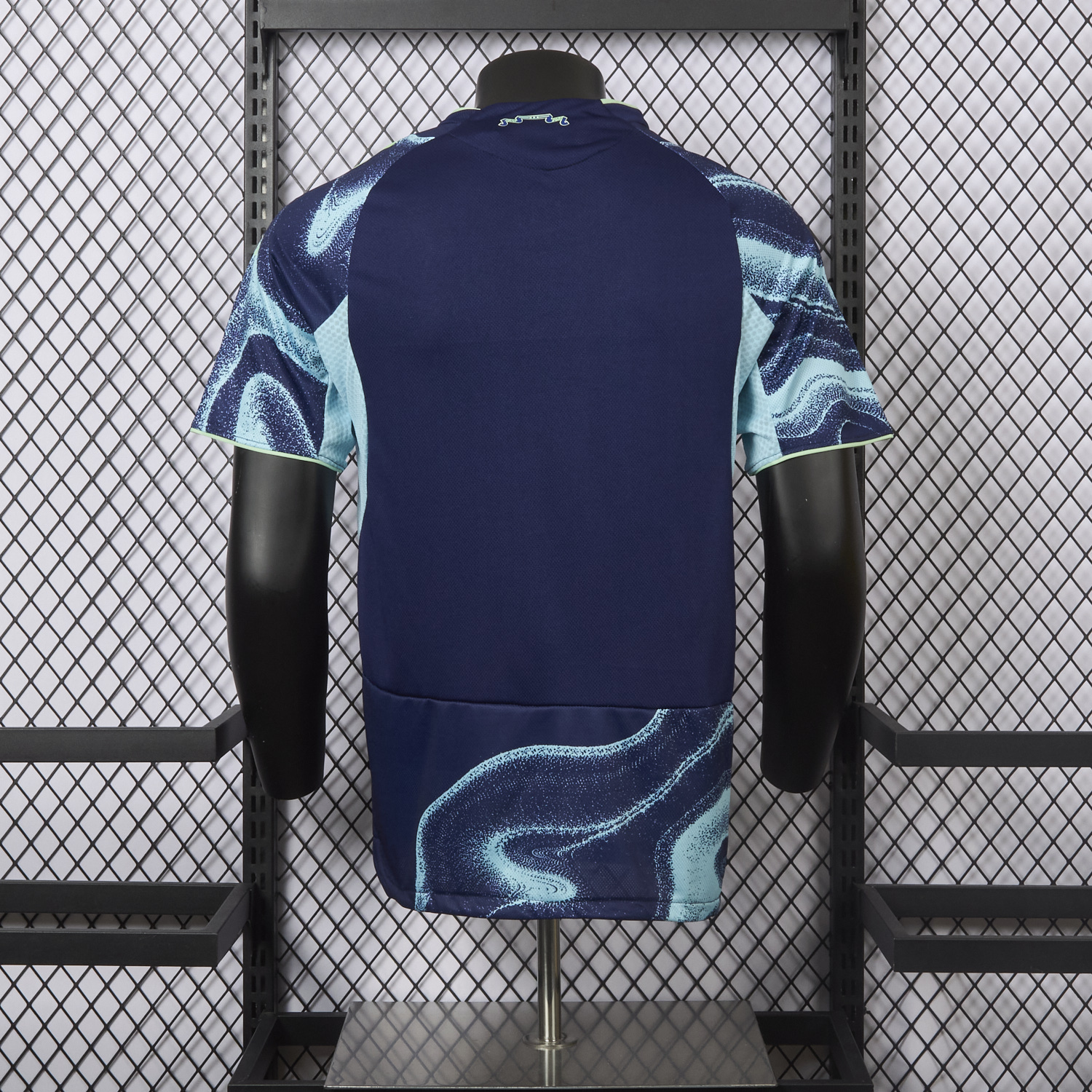 AlphaJersey-Ajax 25-26 Away Deep Blue Jersey - Player Version