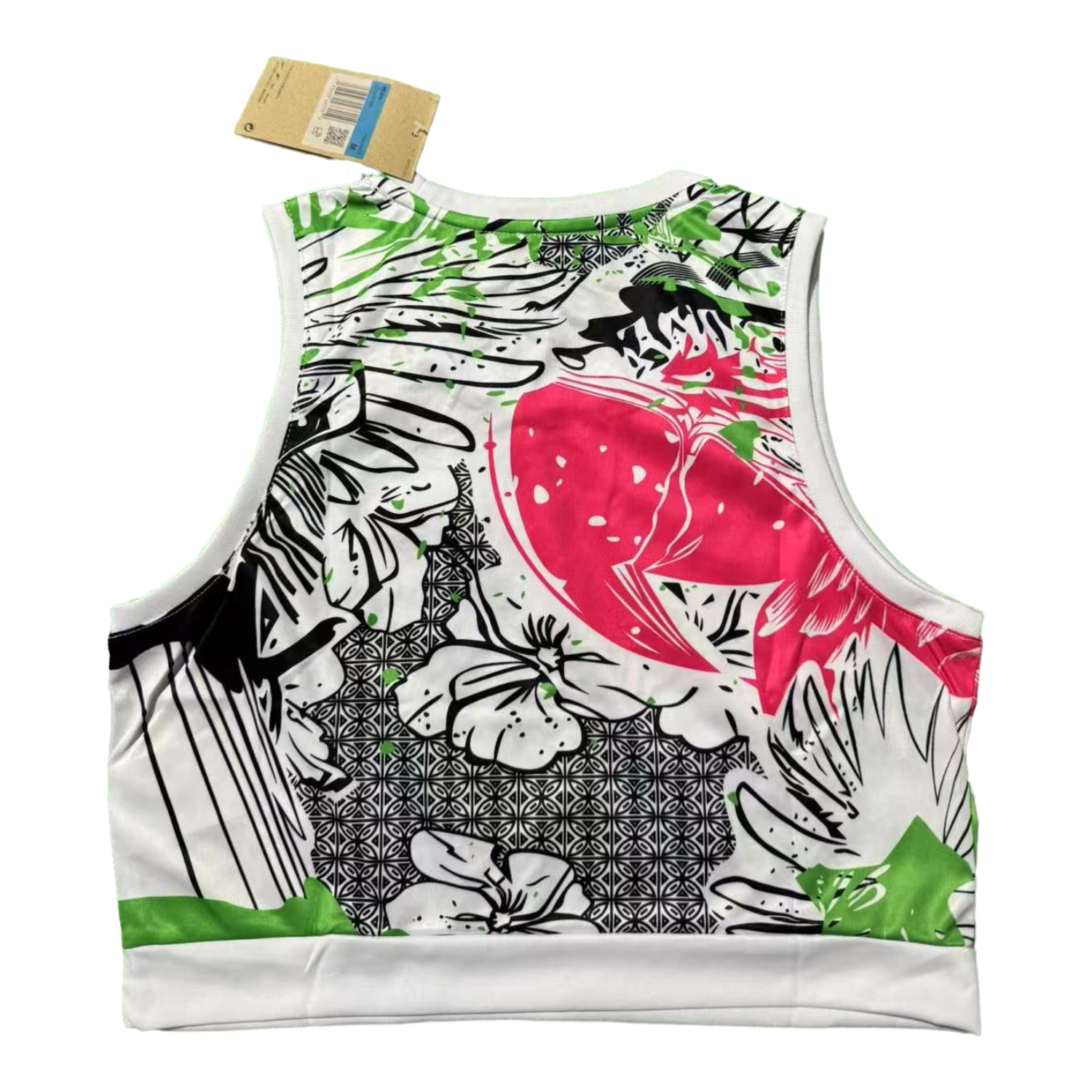 AlphaJersey-Women's Brazil 25-26 Red Parrot Yoga Vest