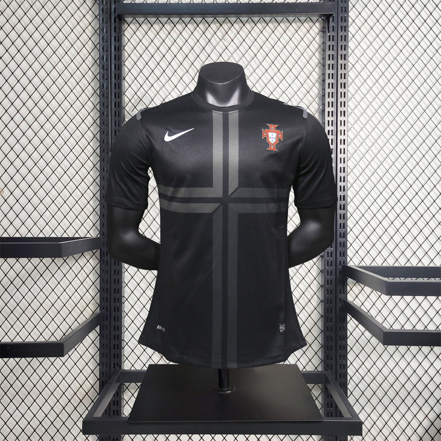 AlphaJersey-Retro Portugal 2013 Away Jersey - Player Version