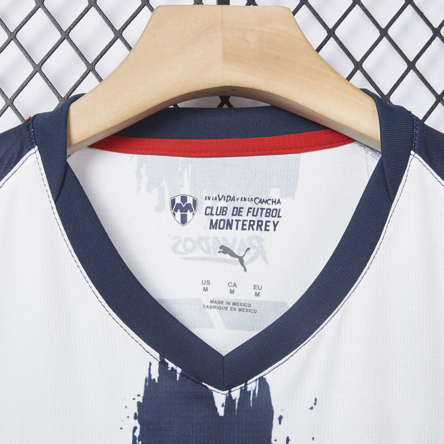 AlphaJersey-Rayados Monterrey 25-26 Home Stripes Jersey - Fans Version