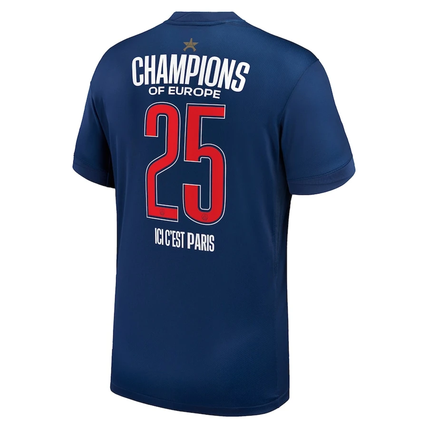 AlphaJersey-Paris Saint-Germain PSG 2025 Champions League Commemorative Edition Jersey - Player Version