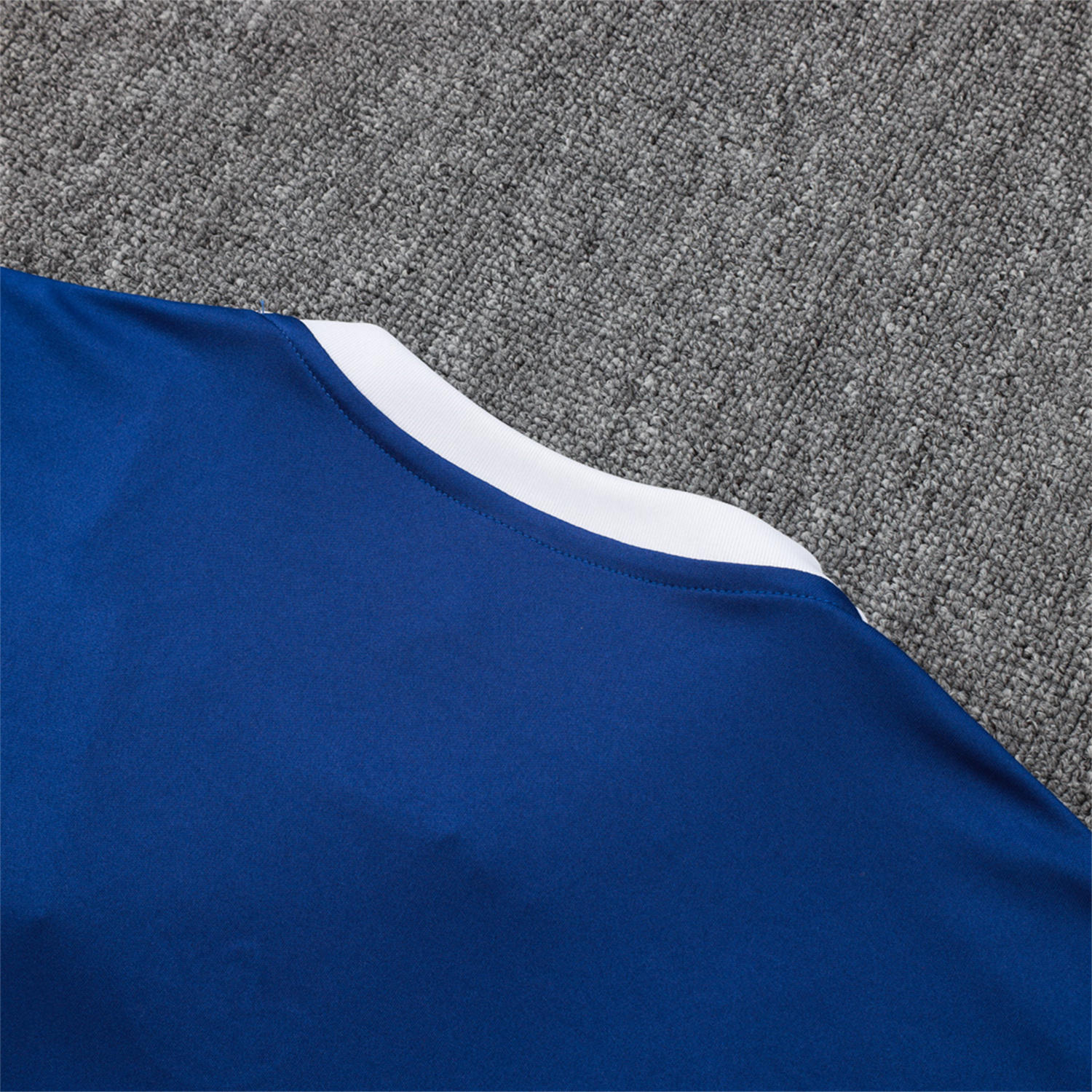 AlphaJersey-Arsenal 25-26 Throwback Trefoil Vest Training Set - Royal Blue Vest and Shorts