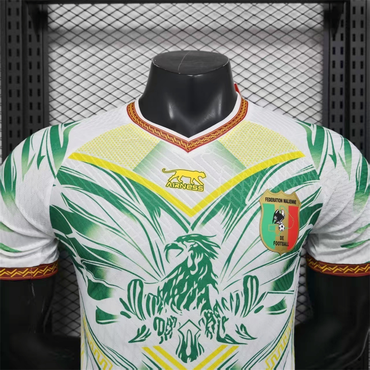AlphaJersey-Mali 2026 Eagle White Jersey - Player Version
