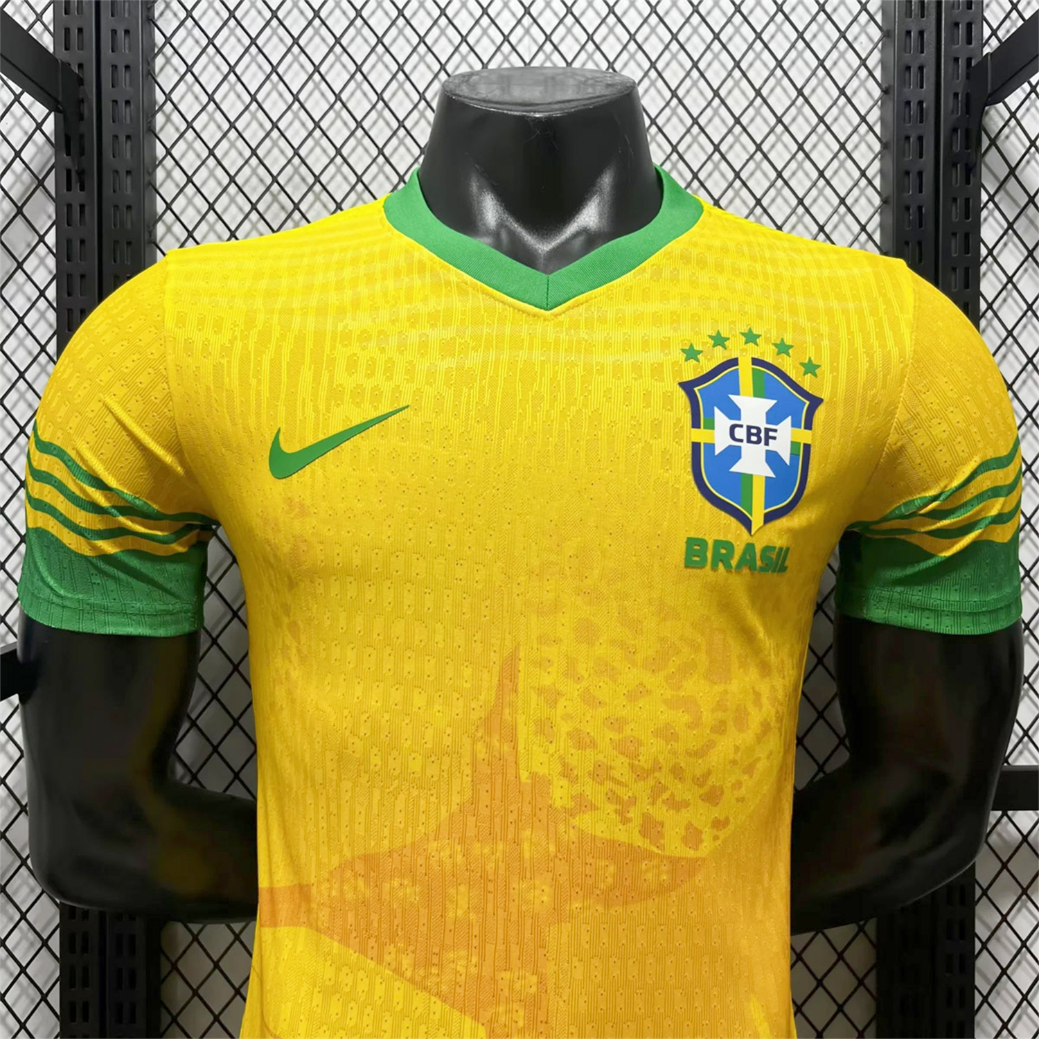 AlphaJersey-Brazil 2026 Yellow Colors Special Jersey - Player Version