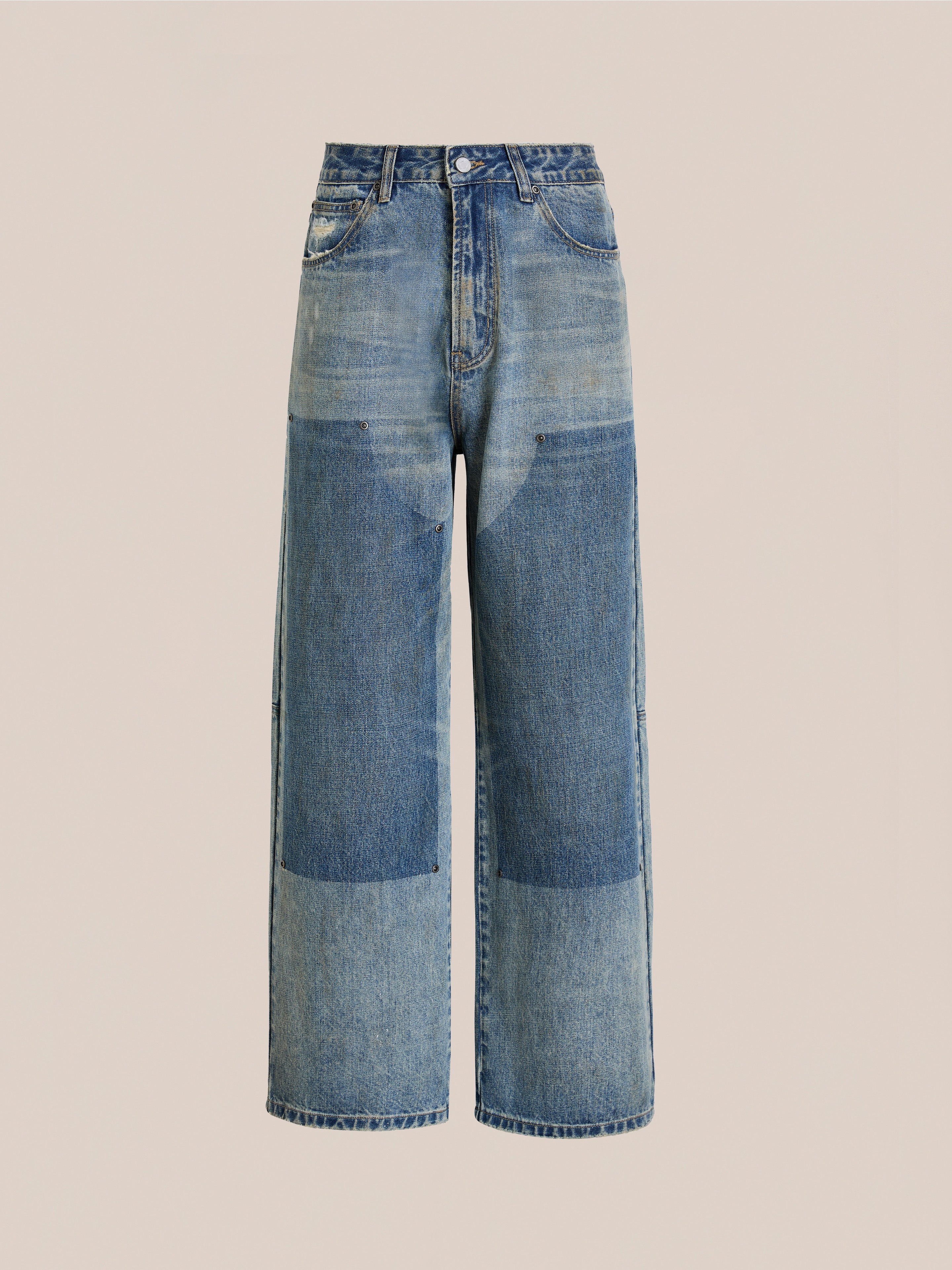 Double Knee Carpenter Jeans | Modern Menswear by yycbvcnbmmnbm