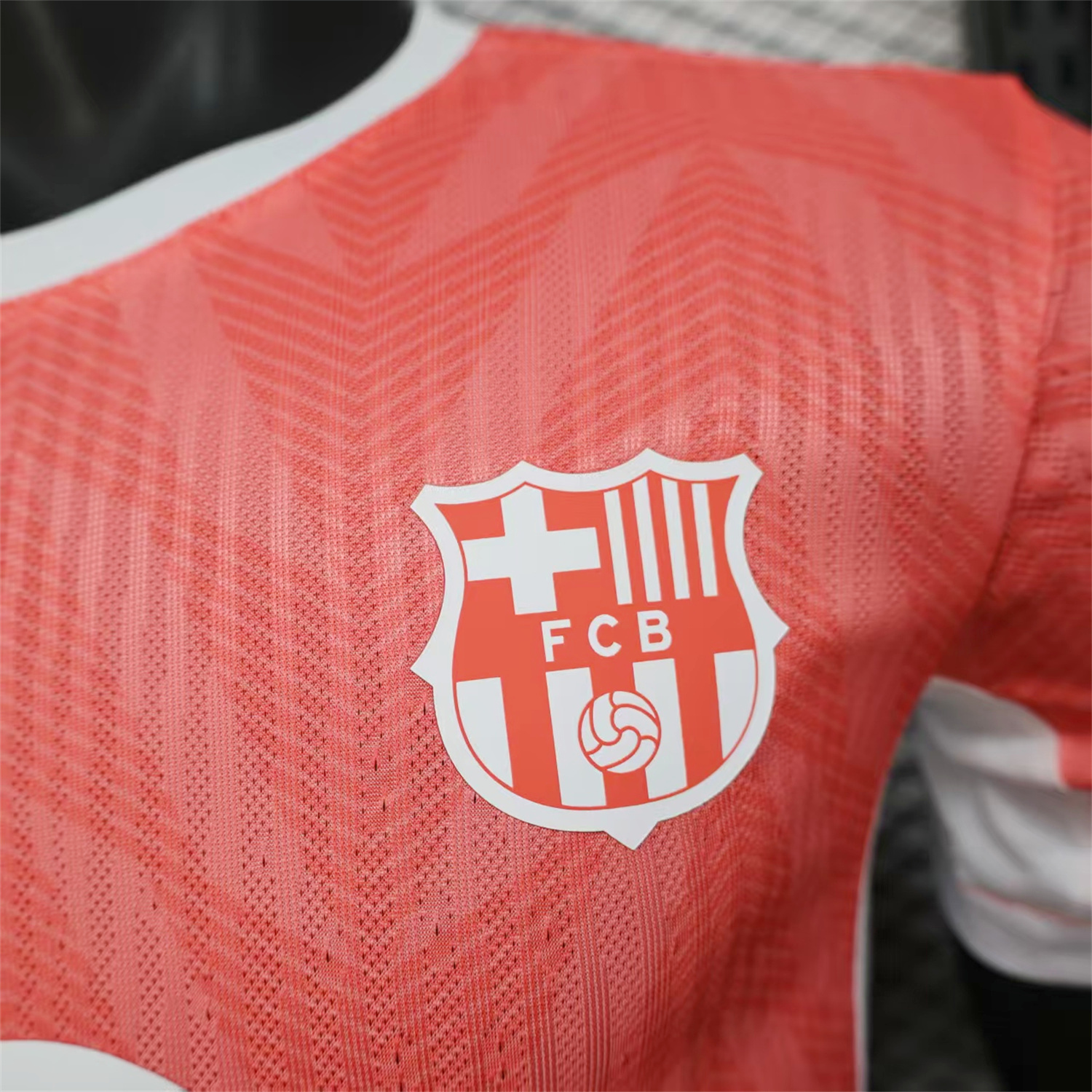 AlphaJersey-Barcelona 25-26 Pink & White Special Jersey - Player Version