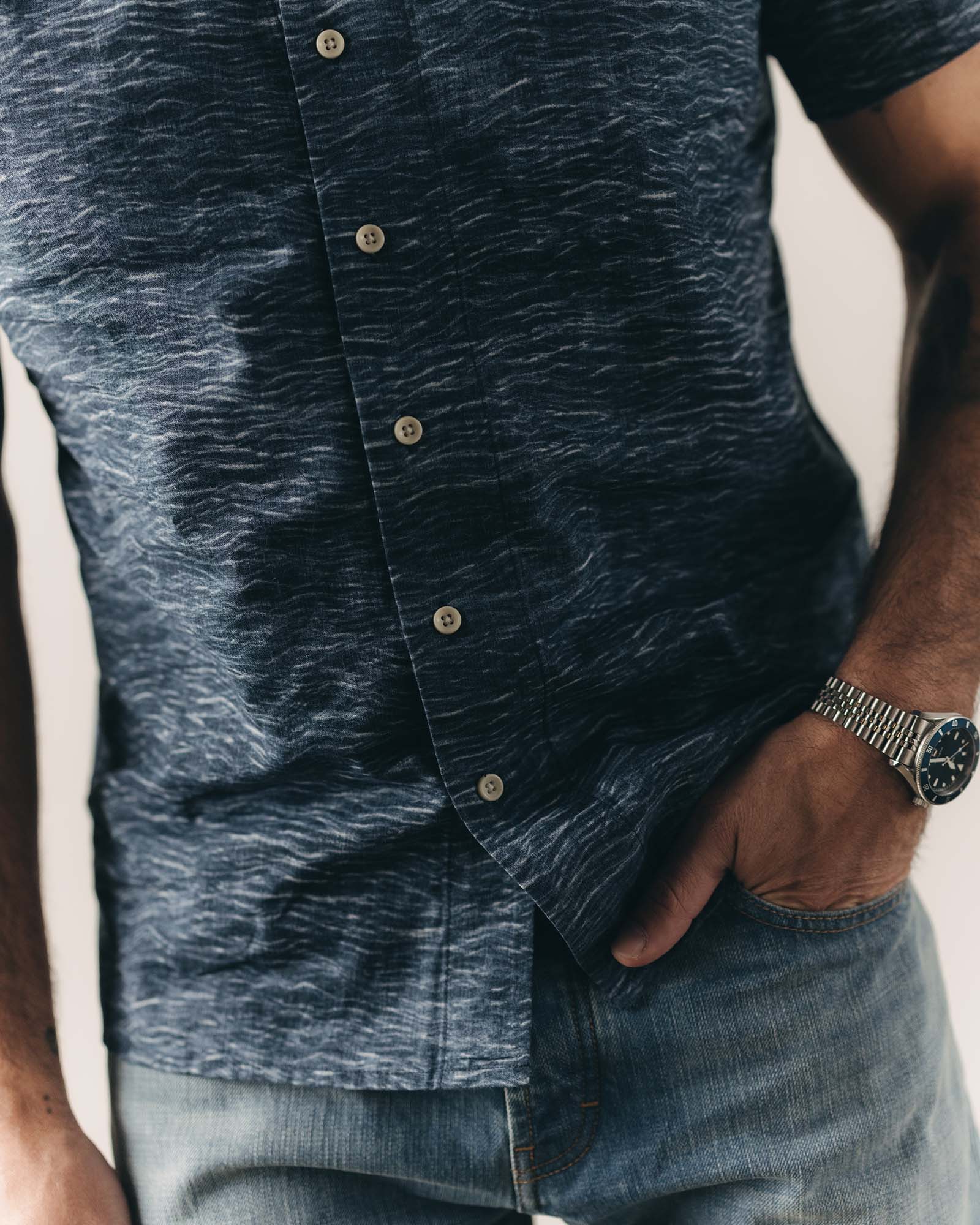 The Davis Shirt in High Seas | Modern Menswear by yycbvcnbmmnbm