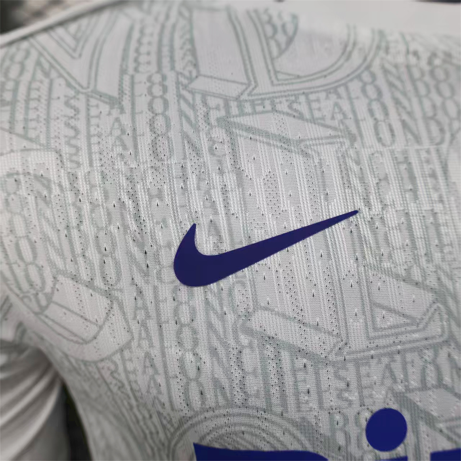 AlphaJersey-C.H.E.L.S.E.A 25-26 White Pre-Match Training Jersey - Player Version