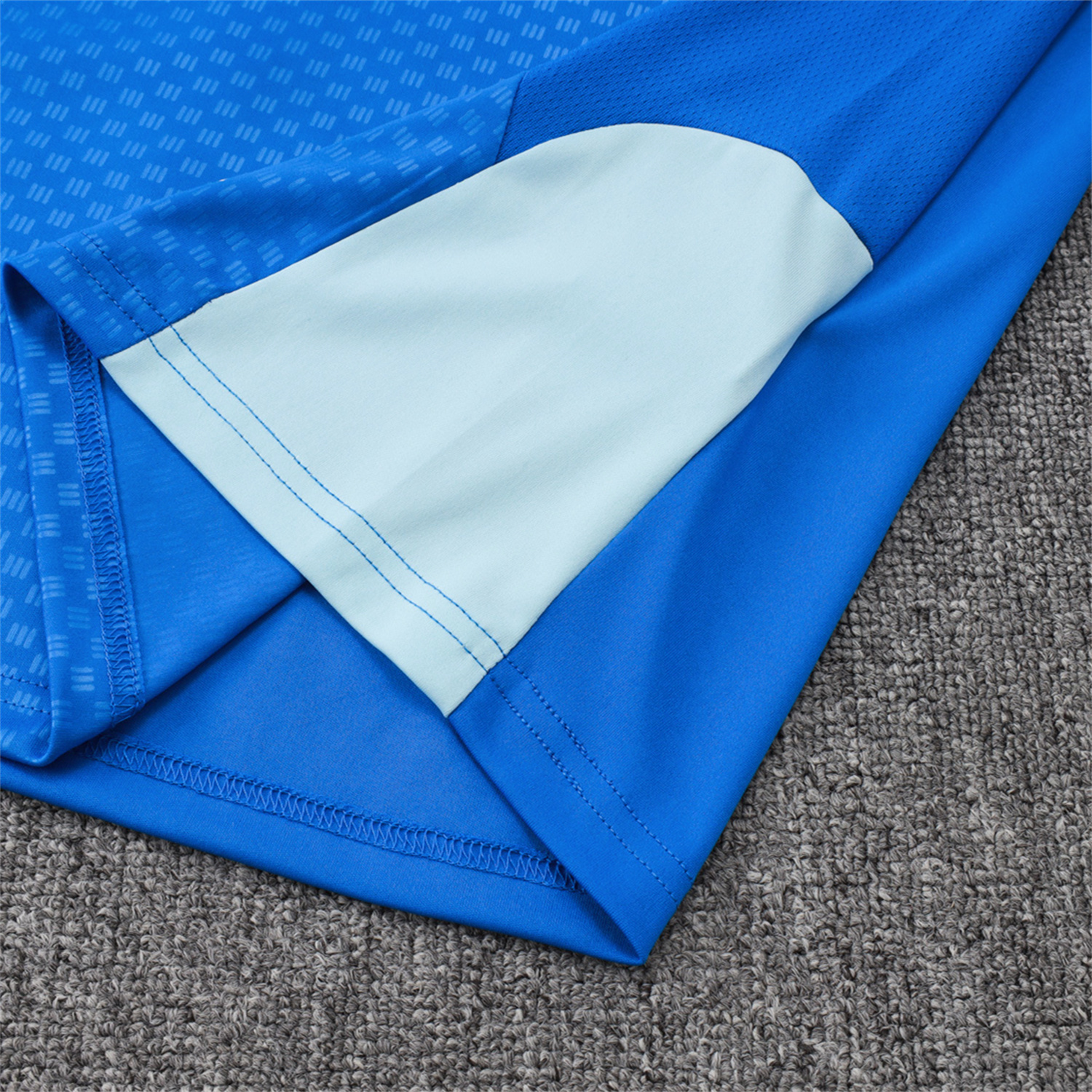AlphaJersey-Cruzeiro 25-26 Short-Sleeve Training Set - Blue Vest & Blue Shorts