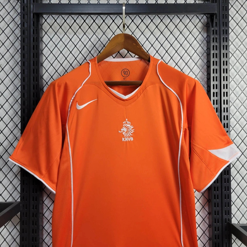 AlphaJersey-Retro Netherlands 2004 Home Stadium Jersey