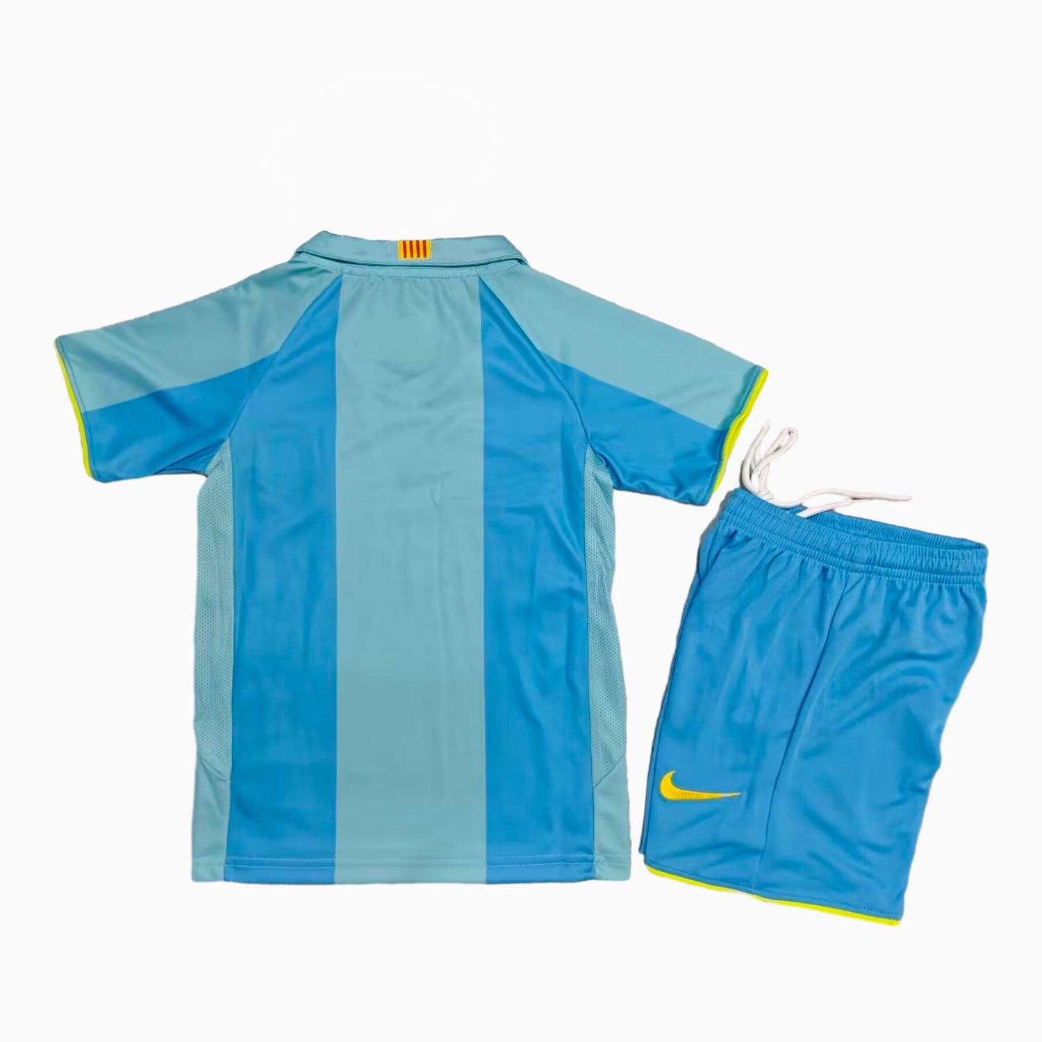 AlphaJersey-Retro Barcelona 2007-08 Away Kids Kit