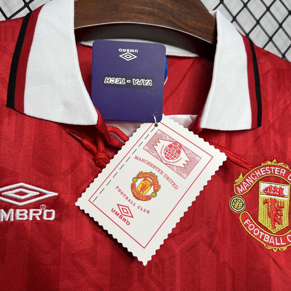 AlphaJersey-Retro Manchester United 1992-94 Home Jersey