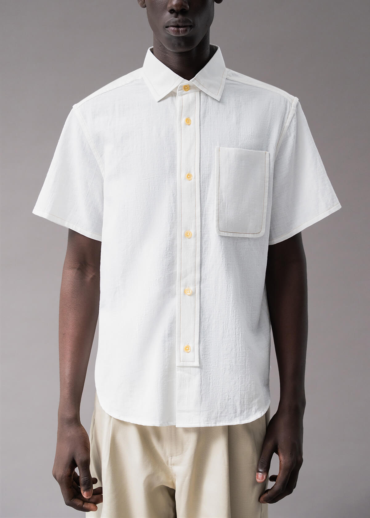 Offset Slub White | Modern Menswear by yycbvcnbmmnbm