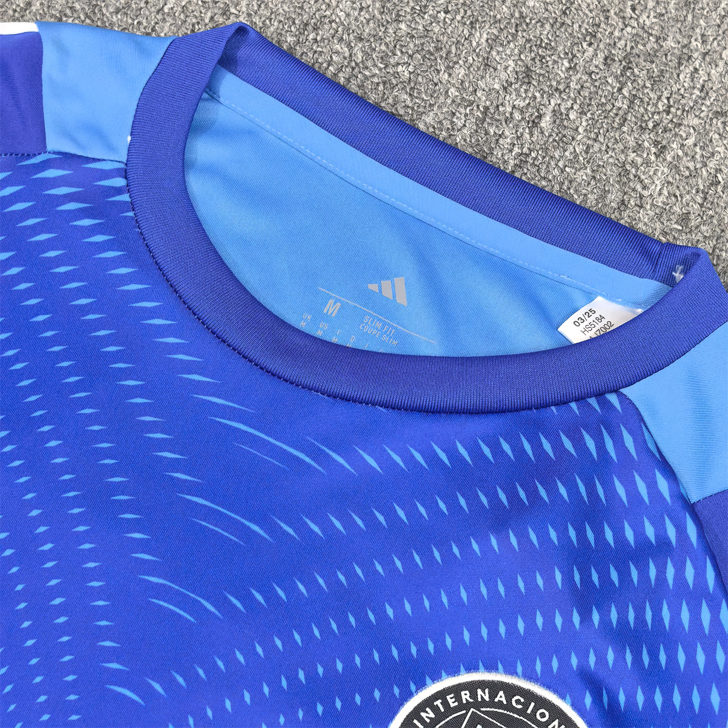 AlphaJersey-INT M.A.M 25-26 Blue Goalkeeper Jersey - Fans Version