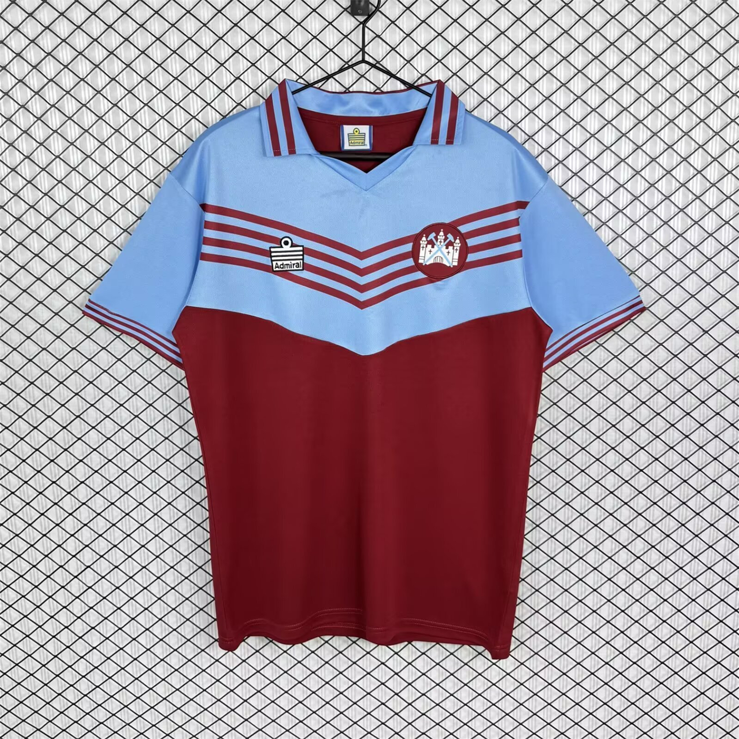 AlphaJersey-Retro West Ham United 1976-80 Home Jersey