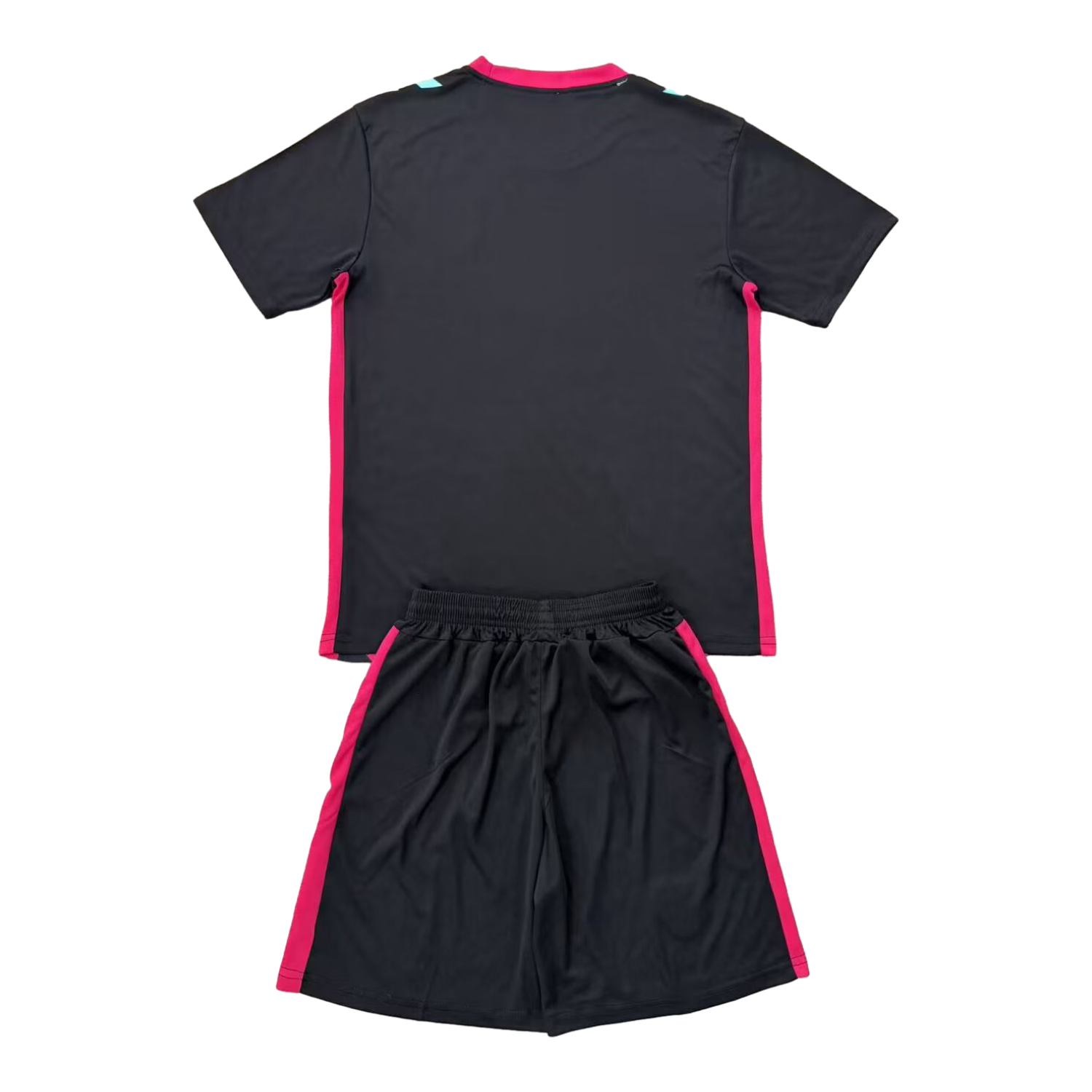 AlphaJersey-Sunderland 25-26 Goalkeeper Black And Pink Kids Kit