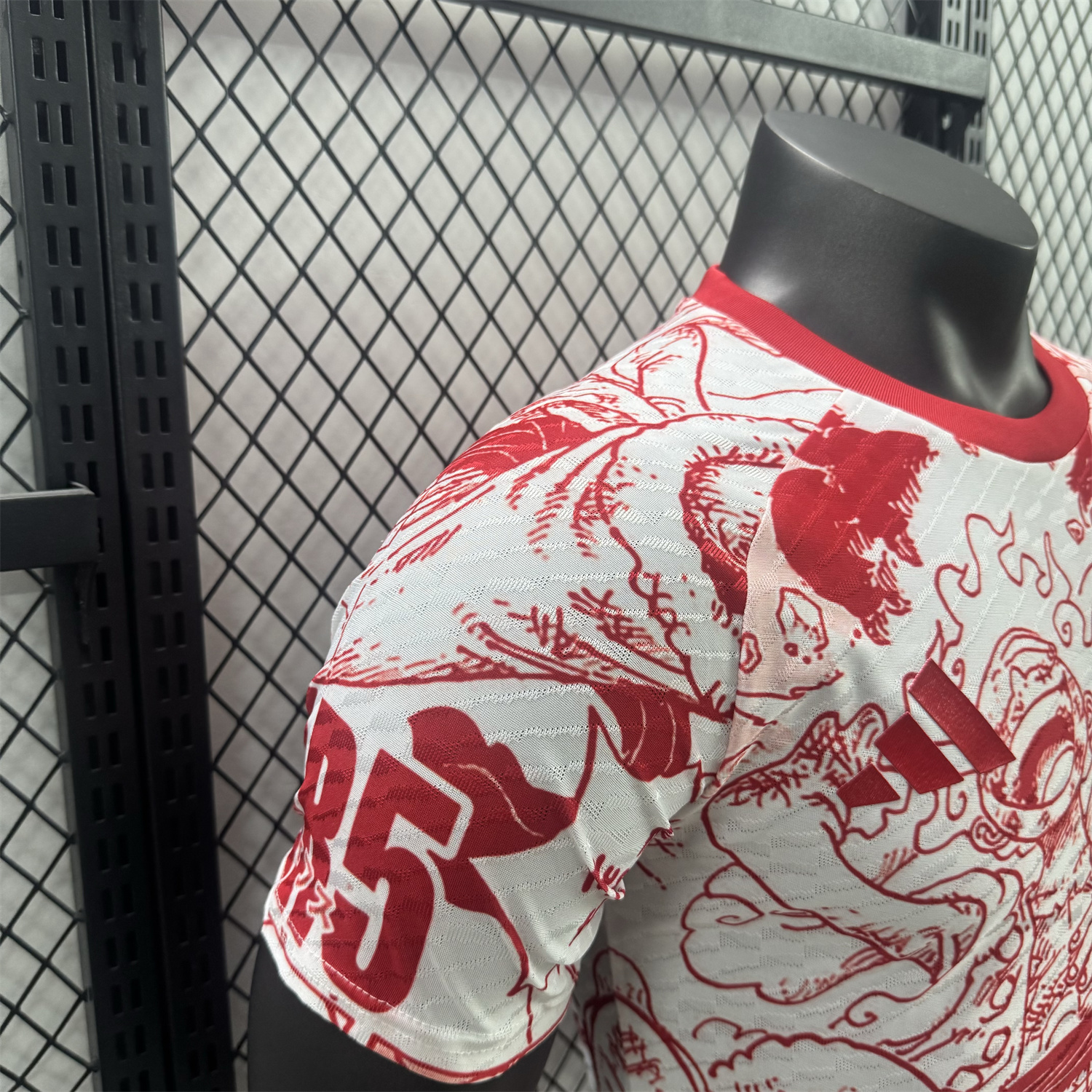 AlphaJersey-Japan 25-26 Red Line Gear 5 Nika White Special Edition Jersey - Player Version